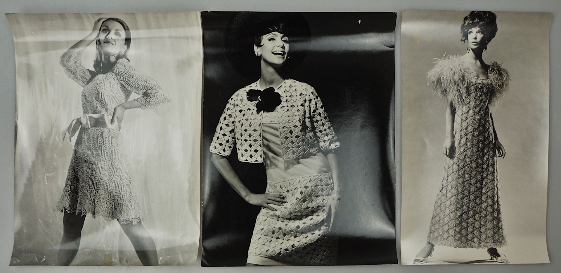 1 Serie Modefotographien der Designerin Toni SCHIESSER (wohl 1906-1994) - Bild 3 aus 4