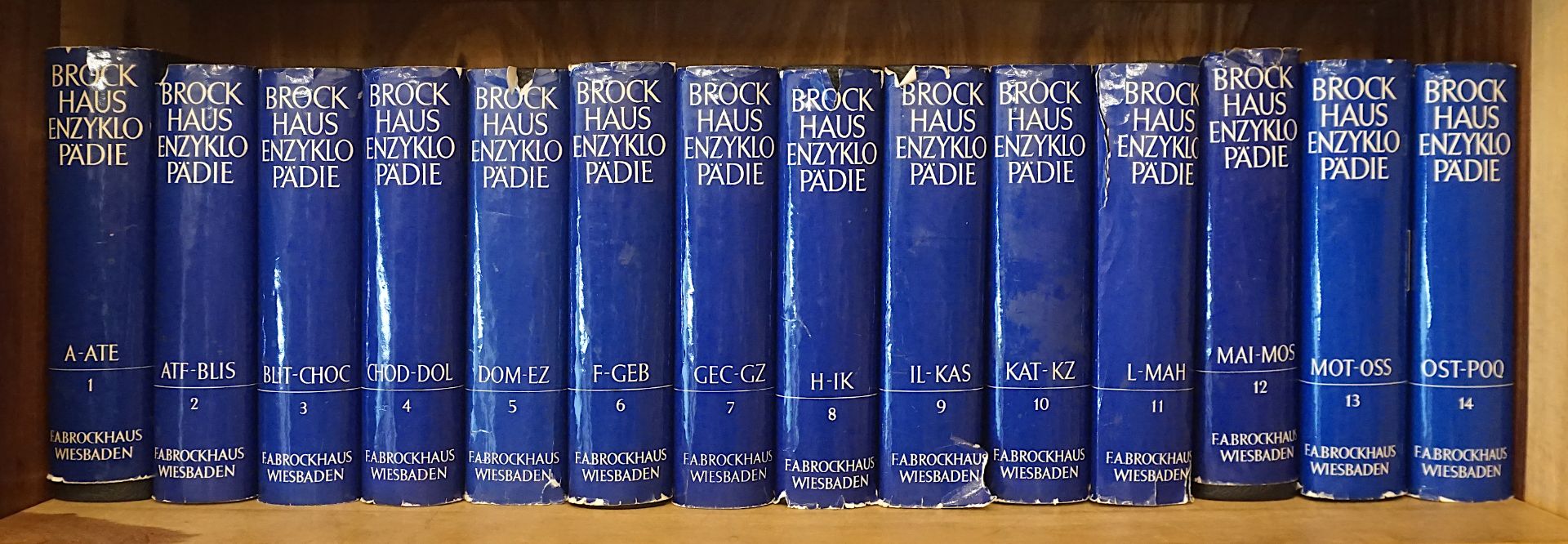 1 Enzyklopädie "BROCKHAUS" in 20 Bänden Wiesbaden 1968 - Bild 2 aus 4