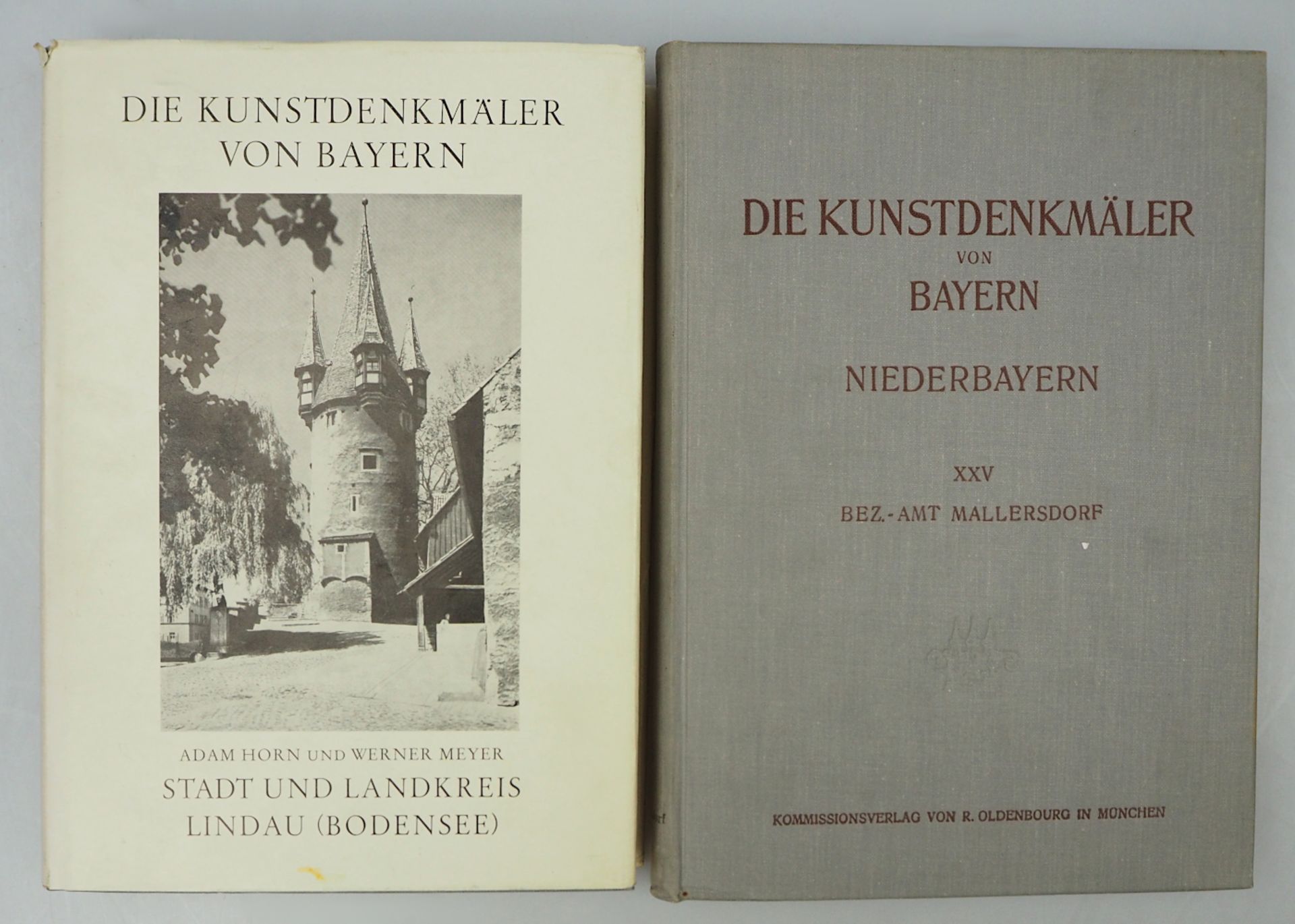 36 Bände "Die Kunstdenkmäler des Königreichs Bayern" München 1920er/1930er Jahre