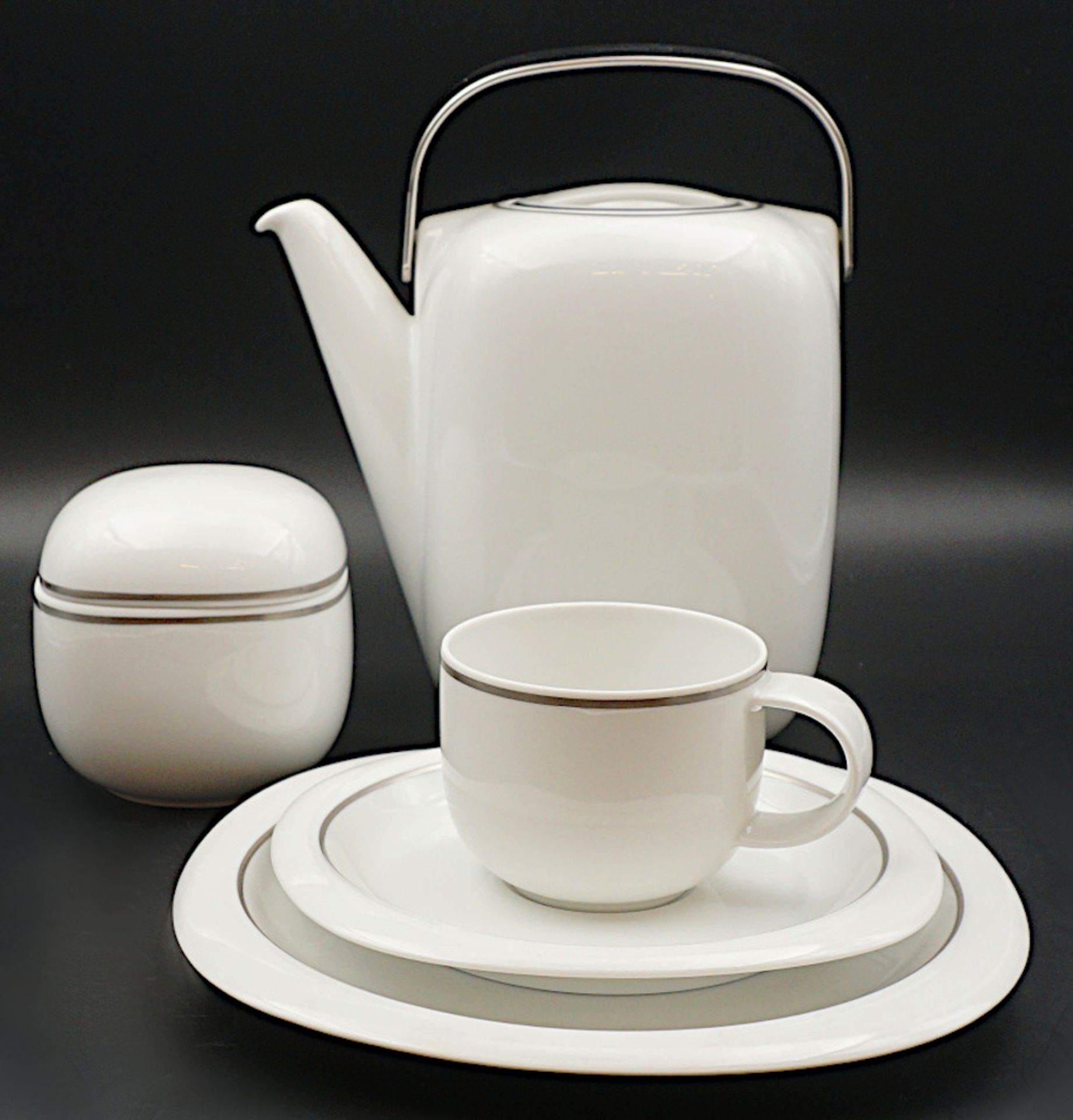 1 Kaffeeservice Porzellan ROSENTHAL studio-line "Suomi" Entwurf: Timo SARPANEVA