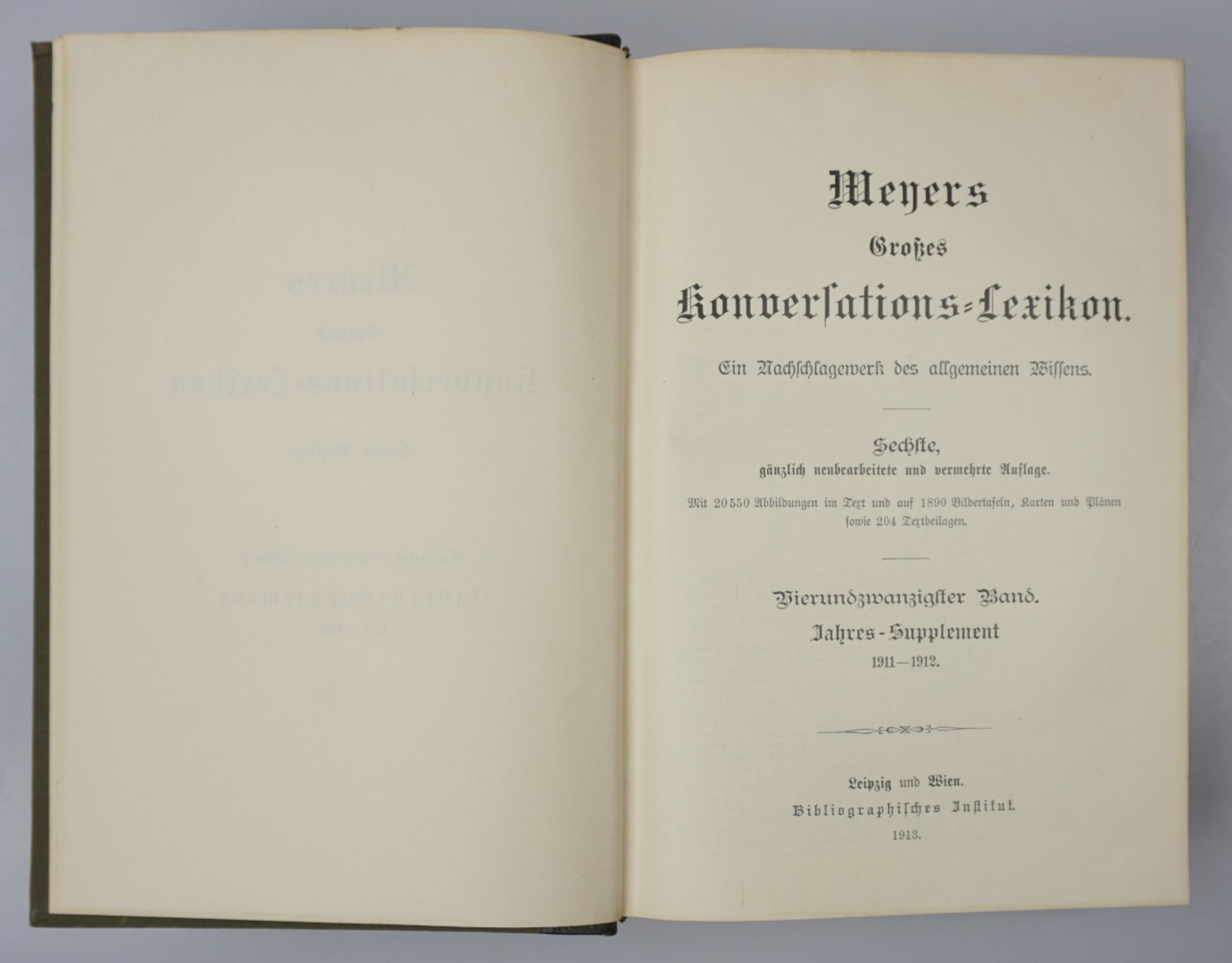 24 Bände "Meyers Großes Konversations-Lexikon" - Bild 3 aus 4