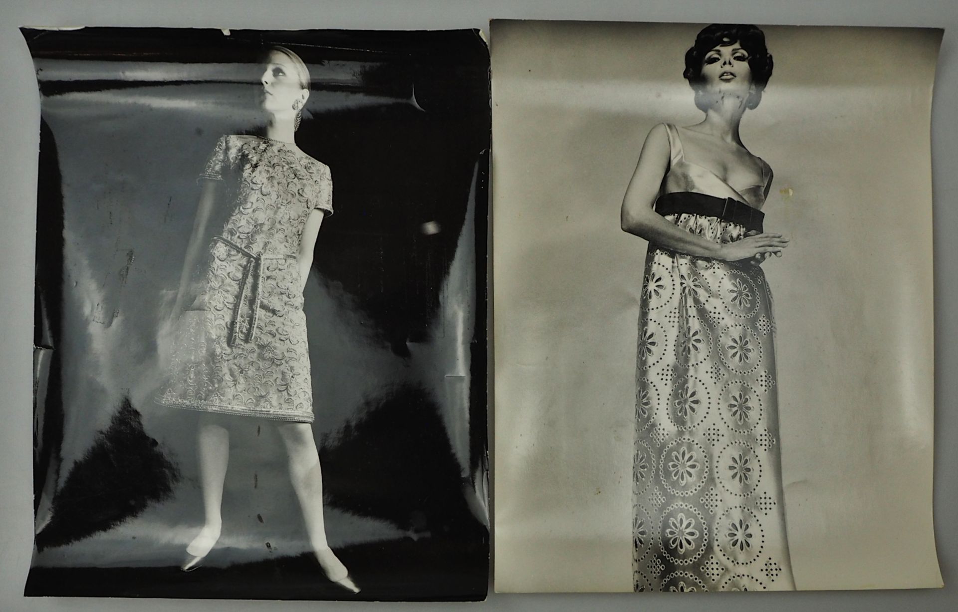 1 Serie Modefotographien der Designerin Toni SCHIESSER (wohl 1906-1994) - Bild 4 aus 4