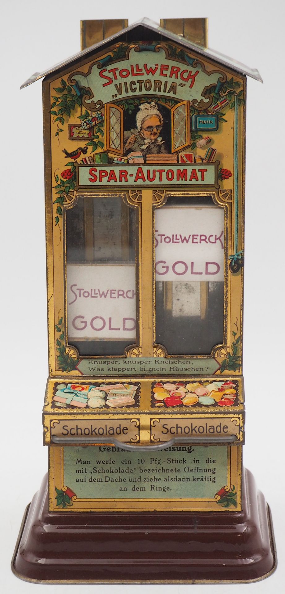 1 Spar-Automat STOLLWERK "Victoria" Anfang 20. Jh. wohl 1900-1930