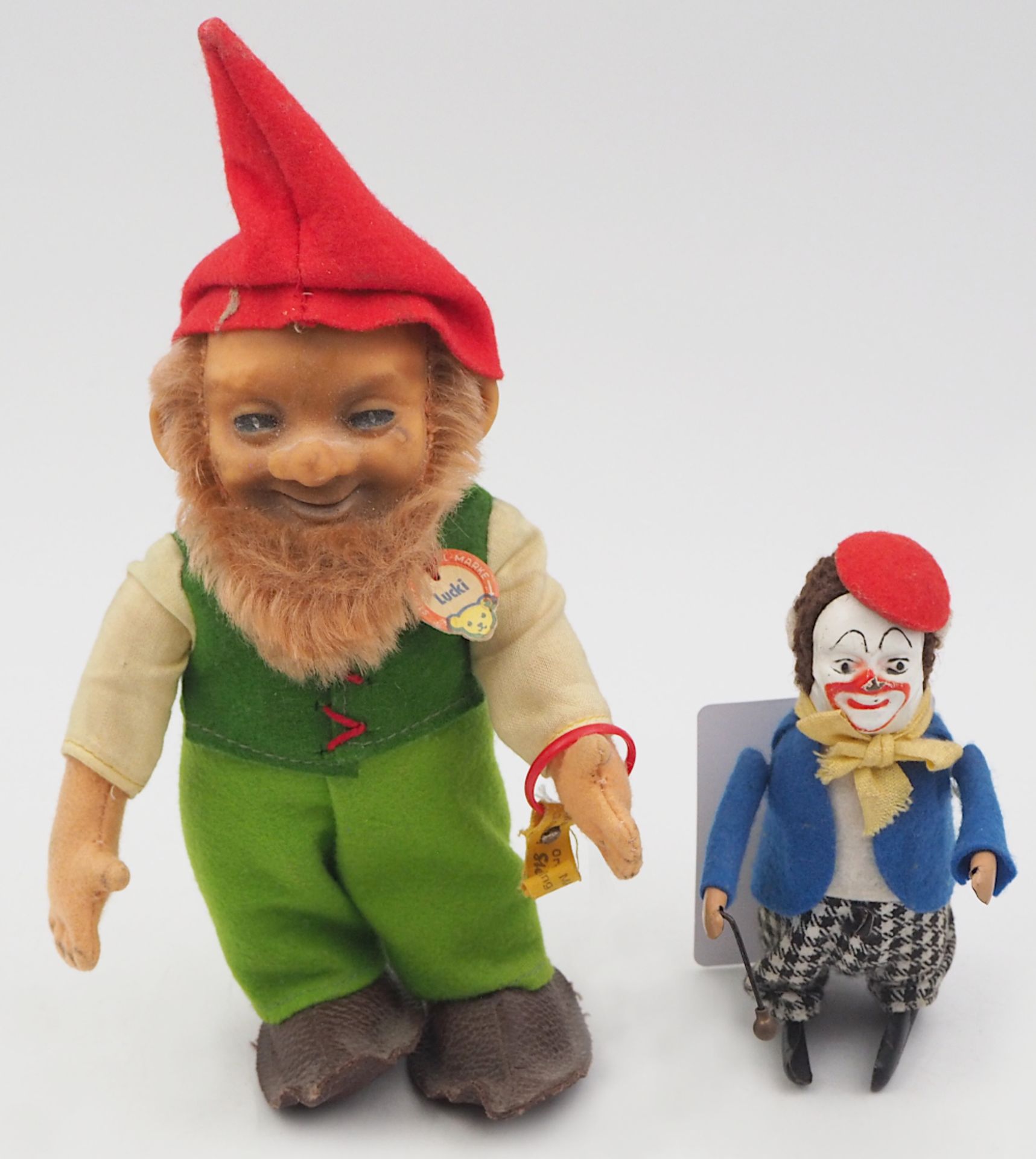 1 Figur Blechspielzeug SCHUCO "Trommelnder Clown"