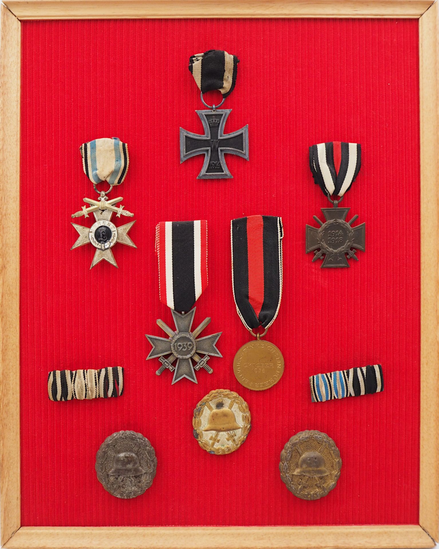 1 Konv. Militaria/Orden/Abzeichen, 1. und 2. WK des Leutnant der Reserve Johann BAUER: - Bild 3 aus 7