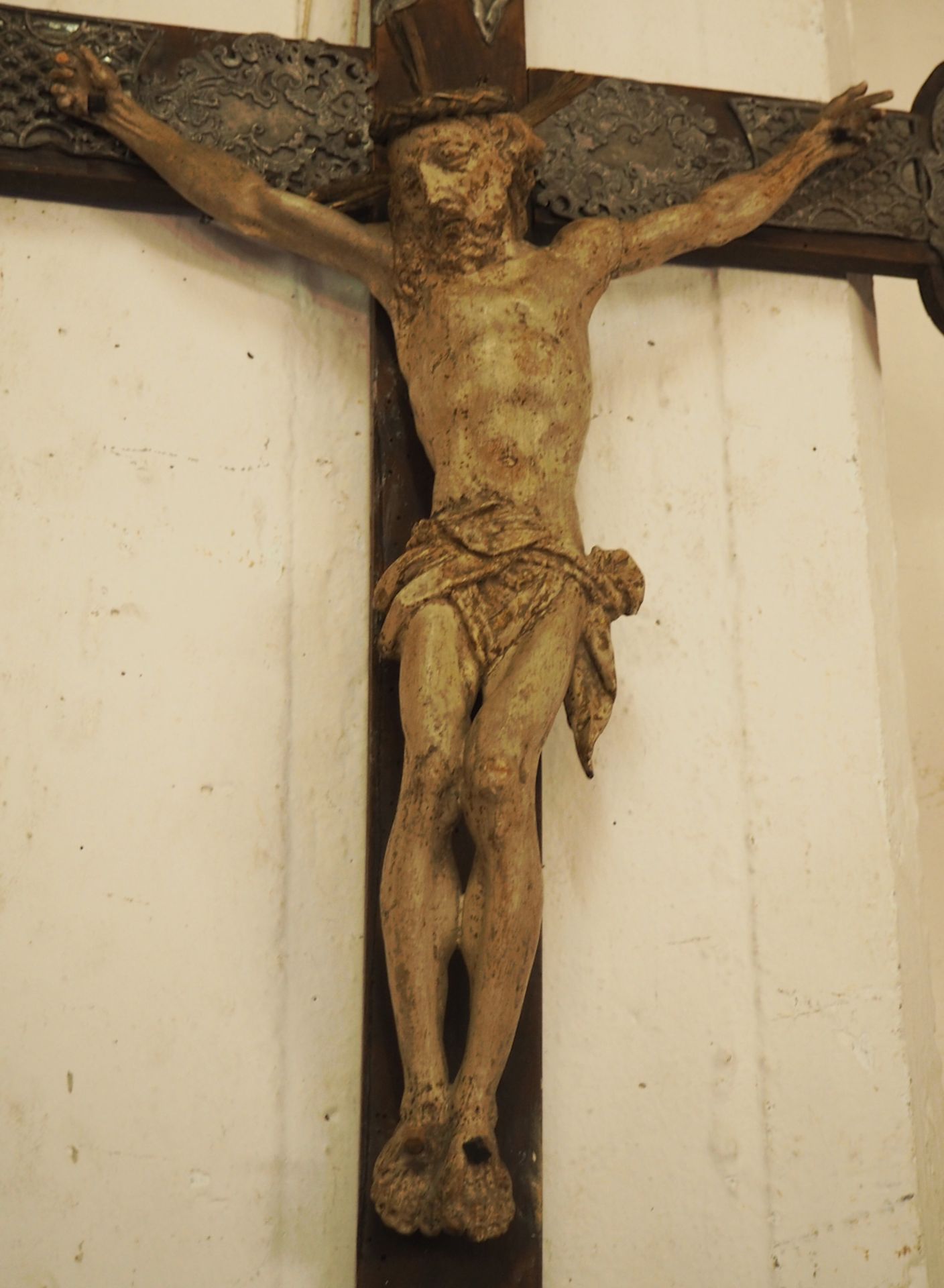 1 Kruzifix wohl 19. Jh. - Image 2 of 2