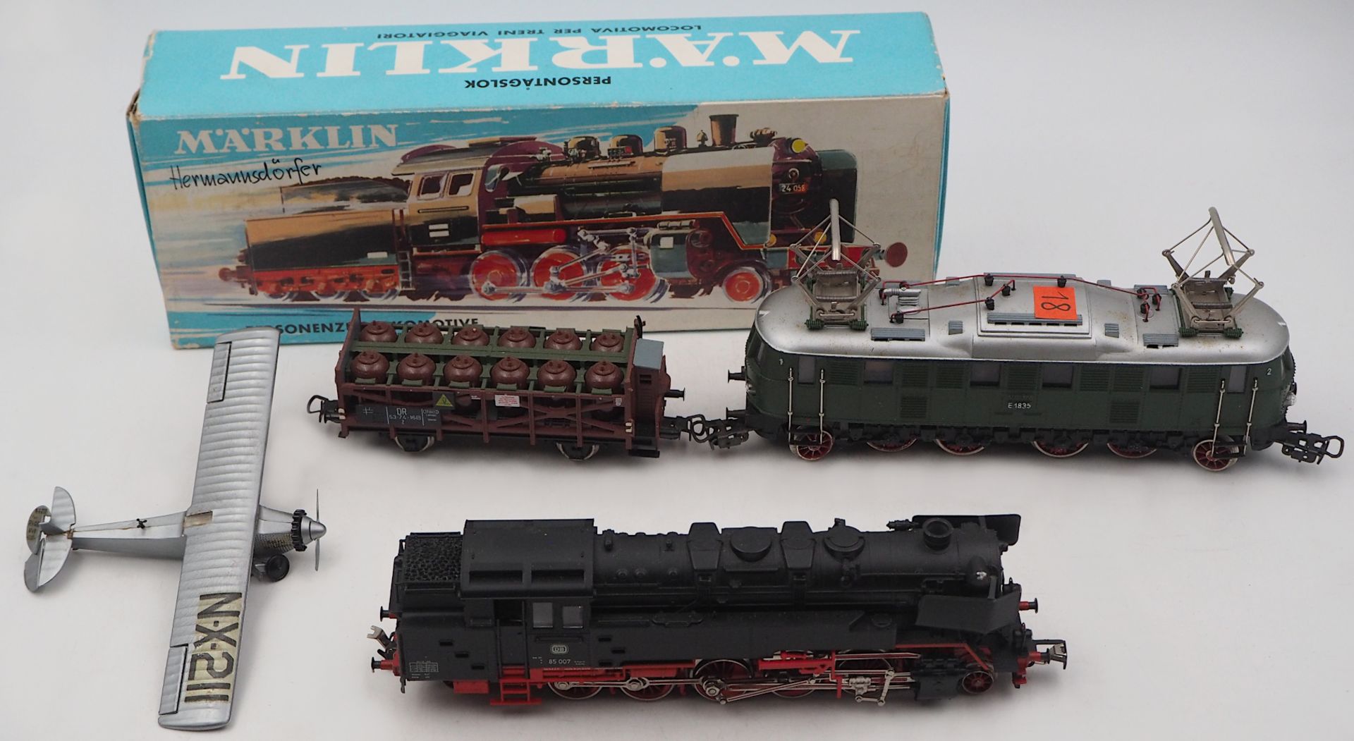 1 Konvolut Eisenbahnen MÄRKLIN, LILIPUT, SCHICHT, RIVAROSSI, PRIMEX u.a.