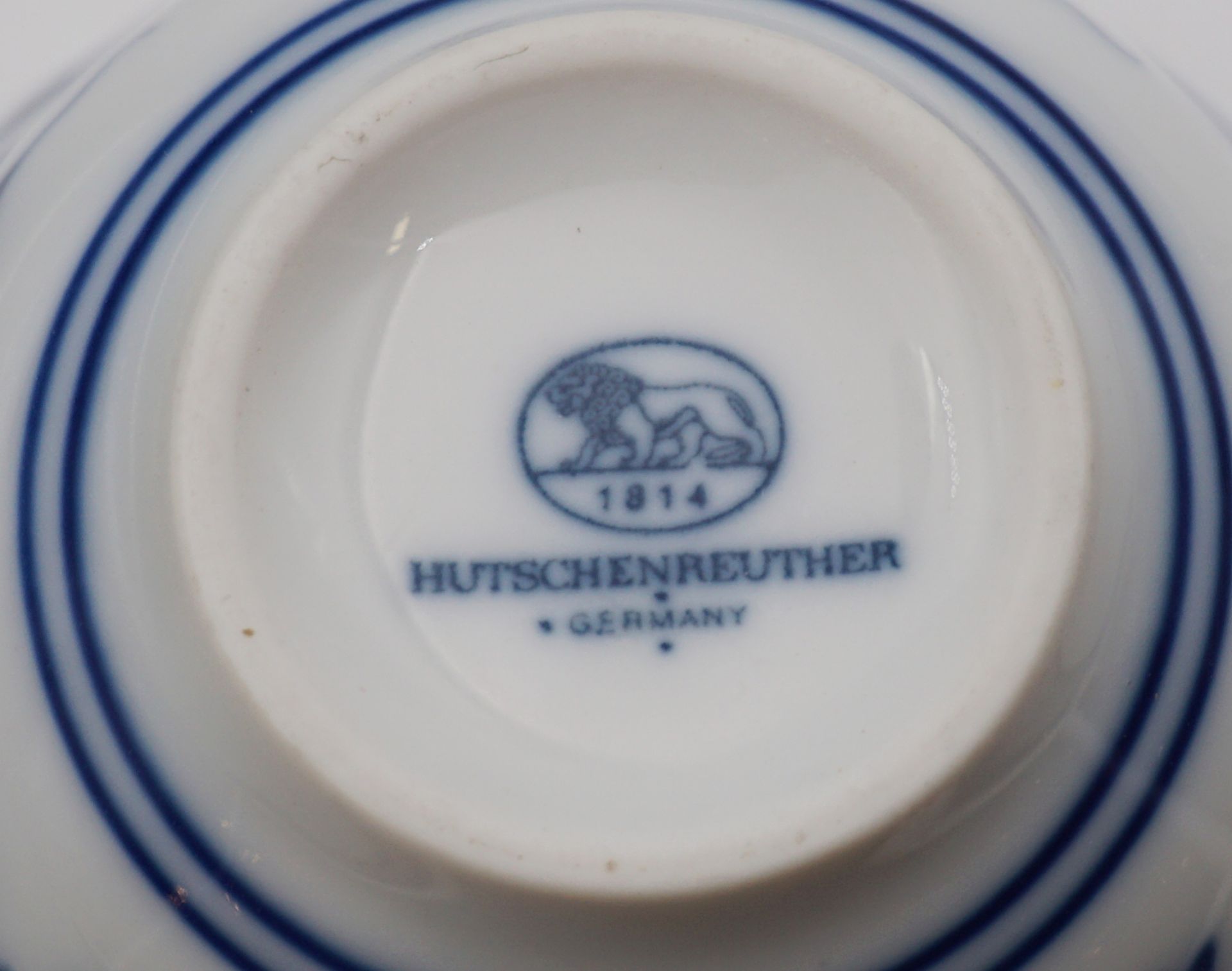 1 Kaffeeservice Porzellan HUTSCHENREUTHER "Zwiebelmuster" - Image 3 of 3