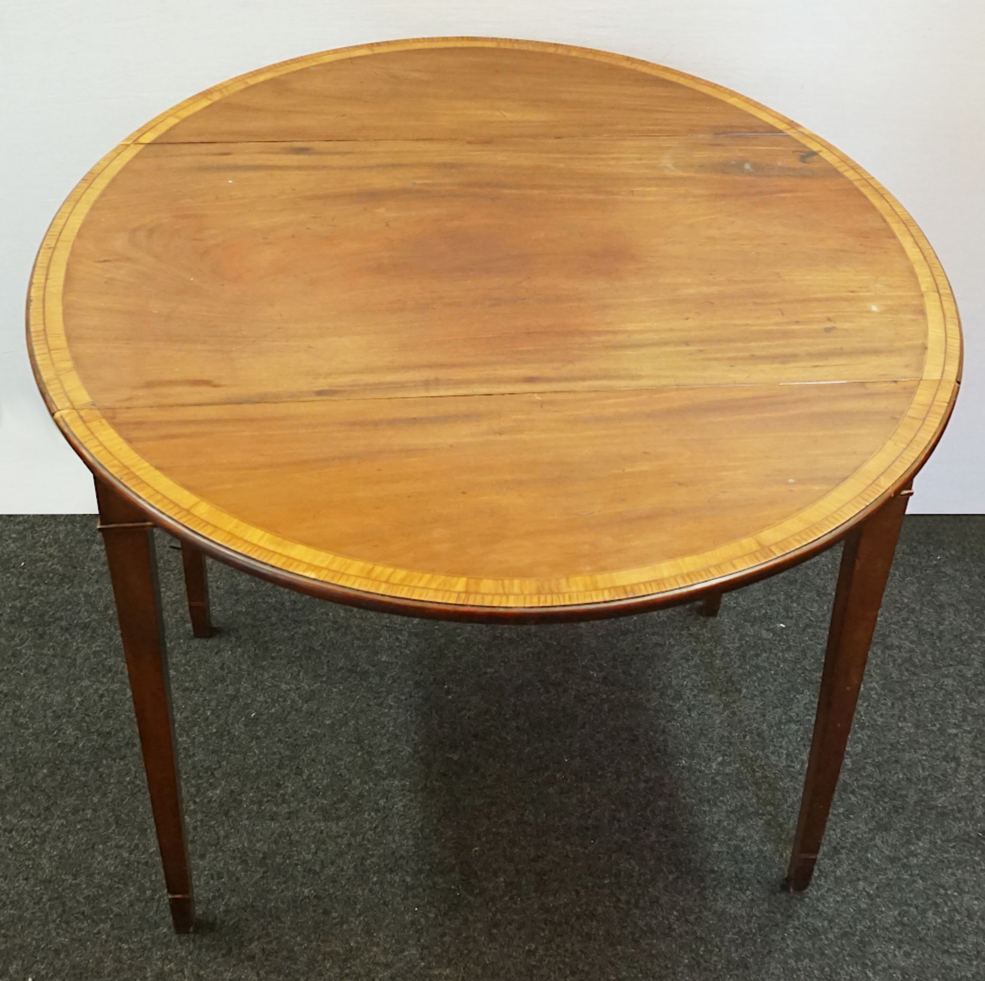 1 Baby Pembroke Table wohl England um 1820/Regency, Mahagoni