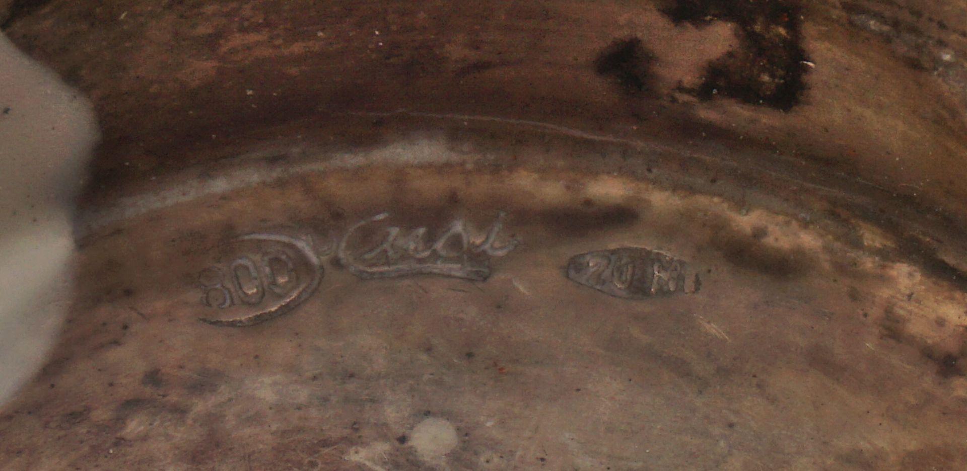 1 Tischfeuerzeug in Pinienzapfenform Silber 800 CUSI GIOIELLIERI DI RINALDO CUSI & FIGLI - Bild 3 aus 3