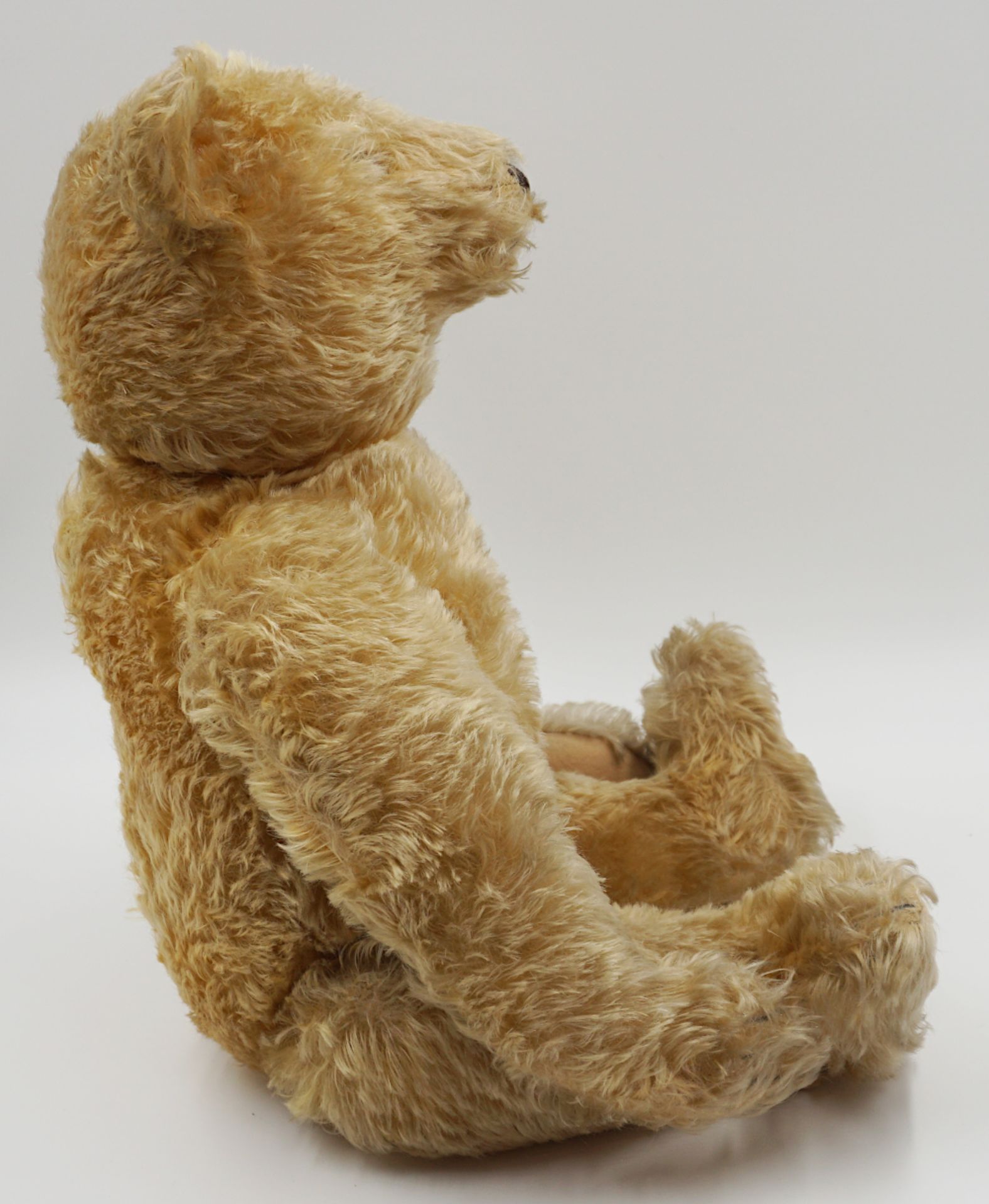 1 Teddybär STEIFF honigbraunes Mohair, vor ca. 1952 - Bild 2 aus 5