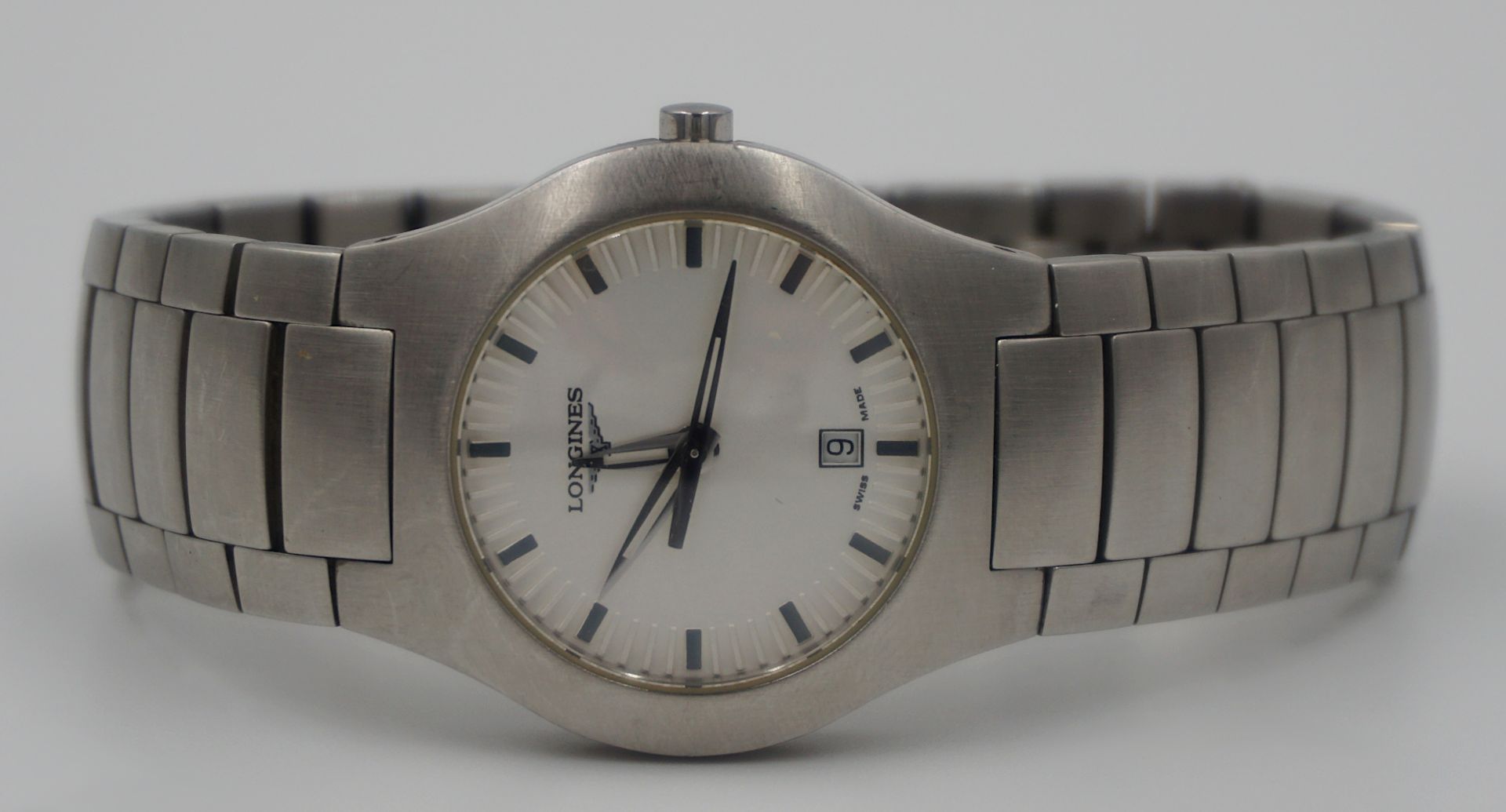 1 Damenarmbanduhr LONGINES Edelstahl