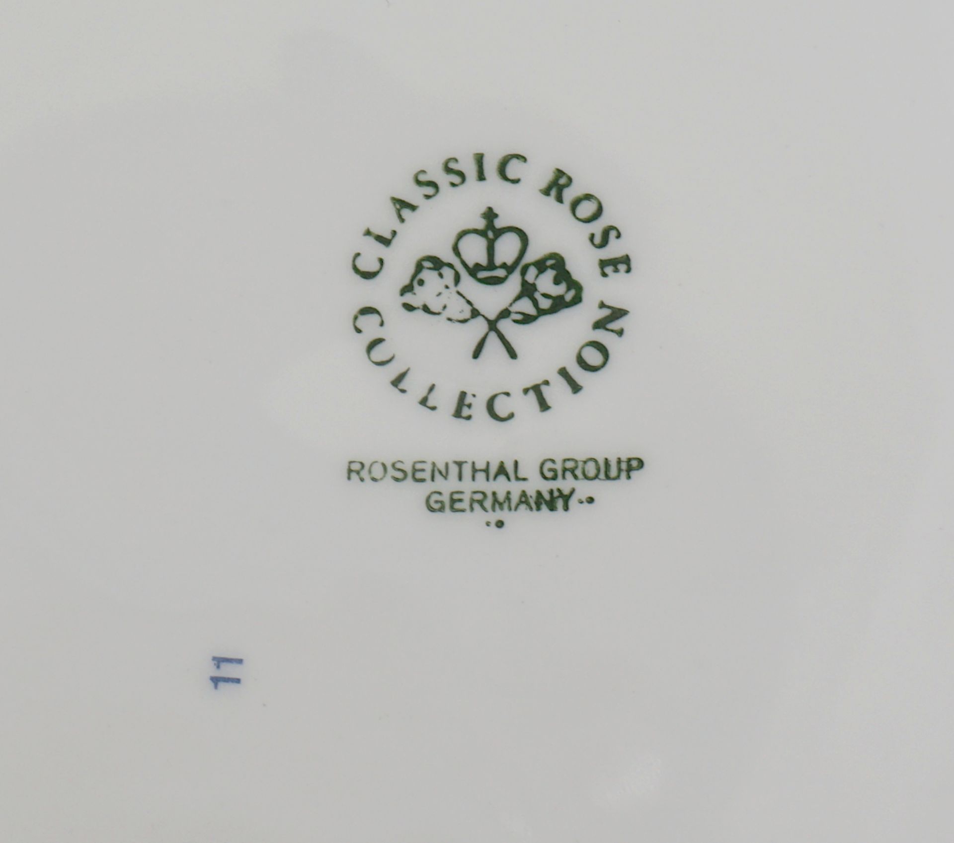 1 Kaffee-/Speiseservice Porzellan ROSENTHAL Classic Rose Collection "Streublümchendekor", goldstaffi - Bild 3 aus 3