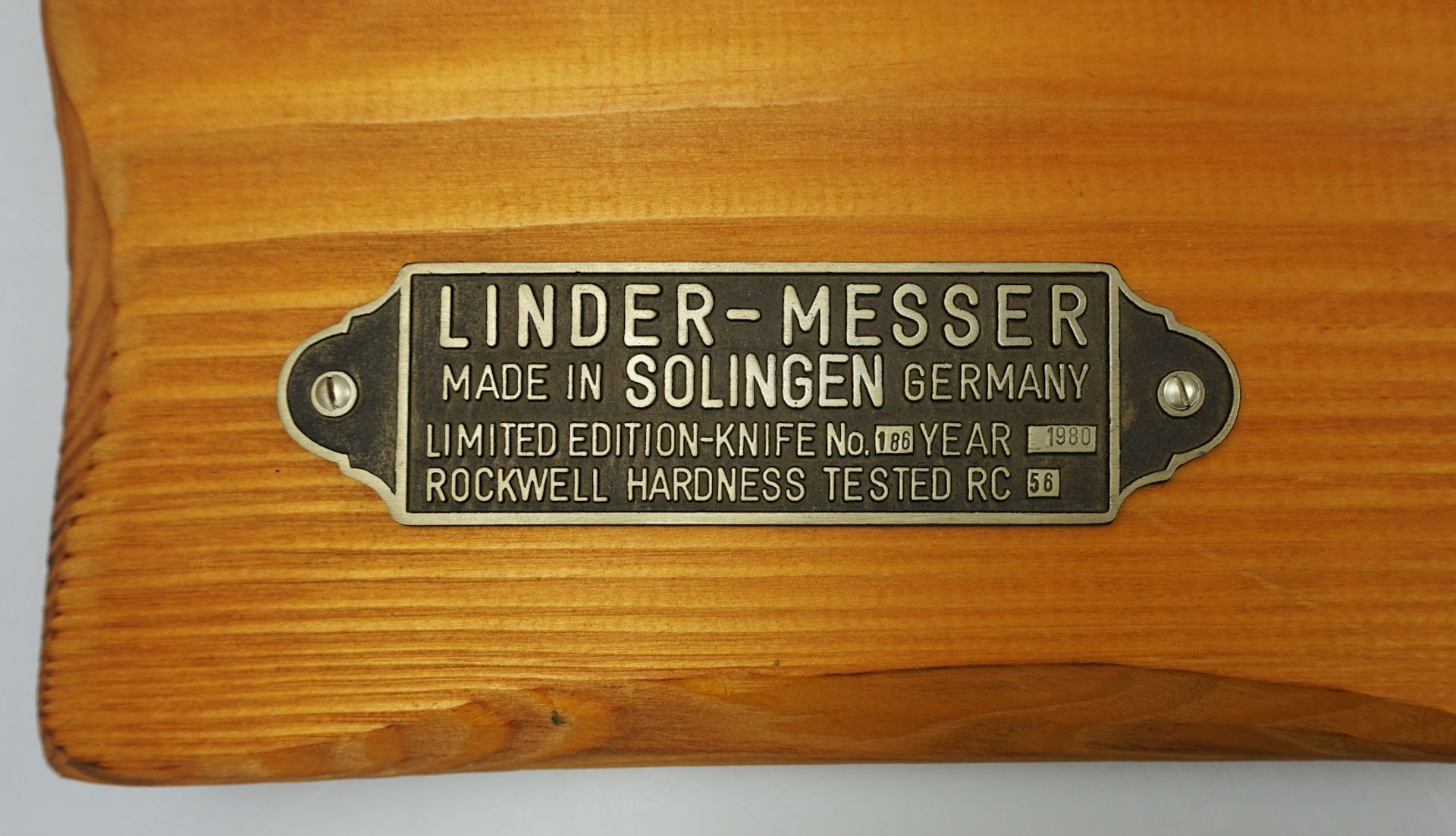 1 "The Alamo Bowie"-Messer von LINDER, Solingen - Image 4 of 5