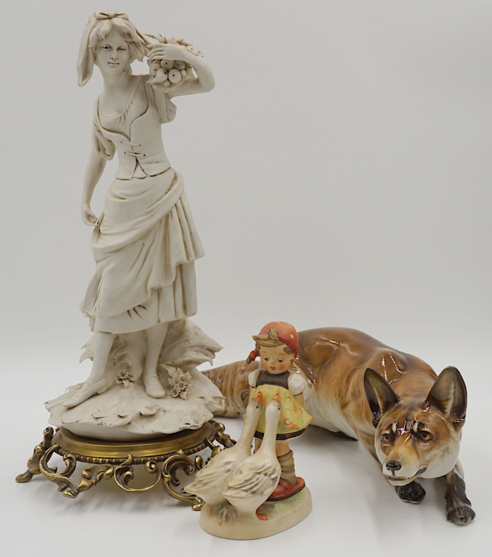 1 Konv. Porzellanfiguren 20. Jh. Giuseppe ARMANI, Capodimonte: