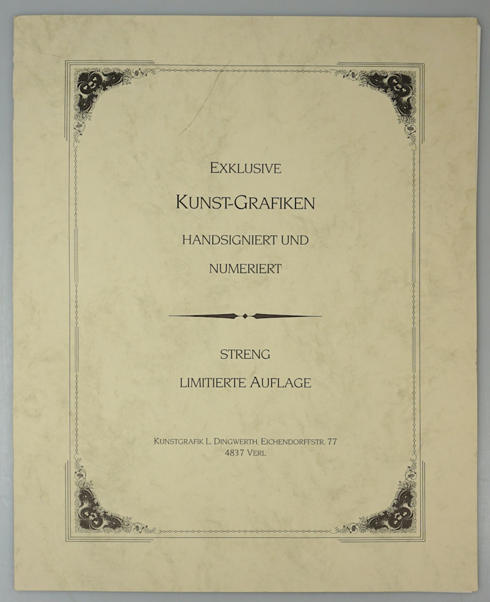 1 Radierung "Das Fährboot" L.u. bez. Jan VAN GOYEN/rücks. zugeschr. Jan VAN DE CAPELLE - Bild 4 aus 5