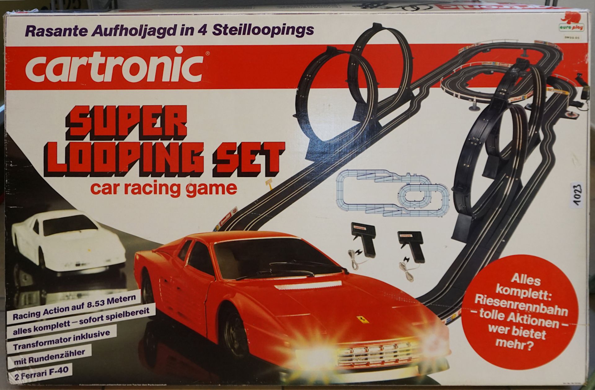 1 Konv.: 1 Riesenrennbahn CARTRONIC „Super Looping Set“ - Bild 3 aus 4