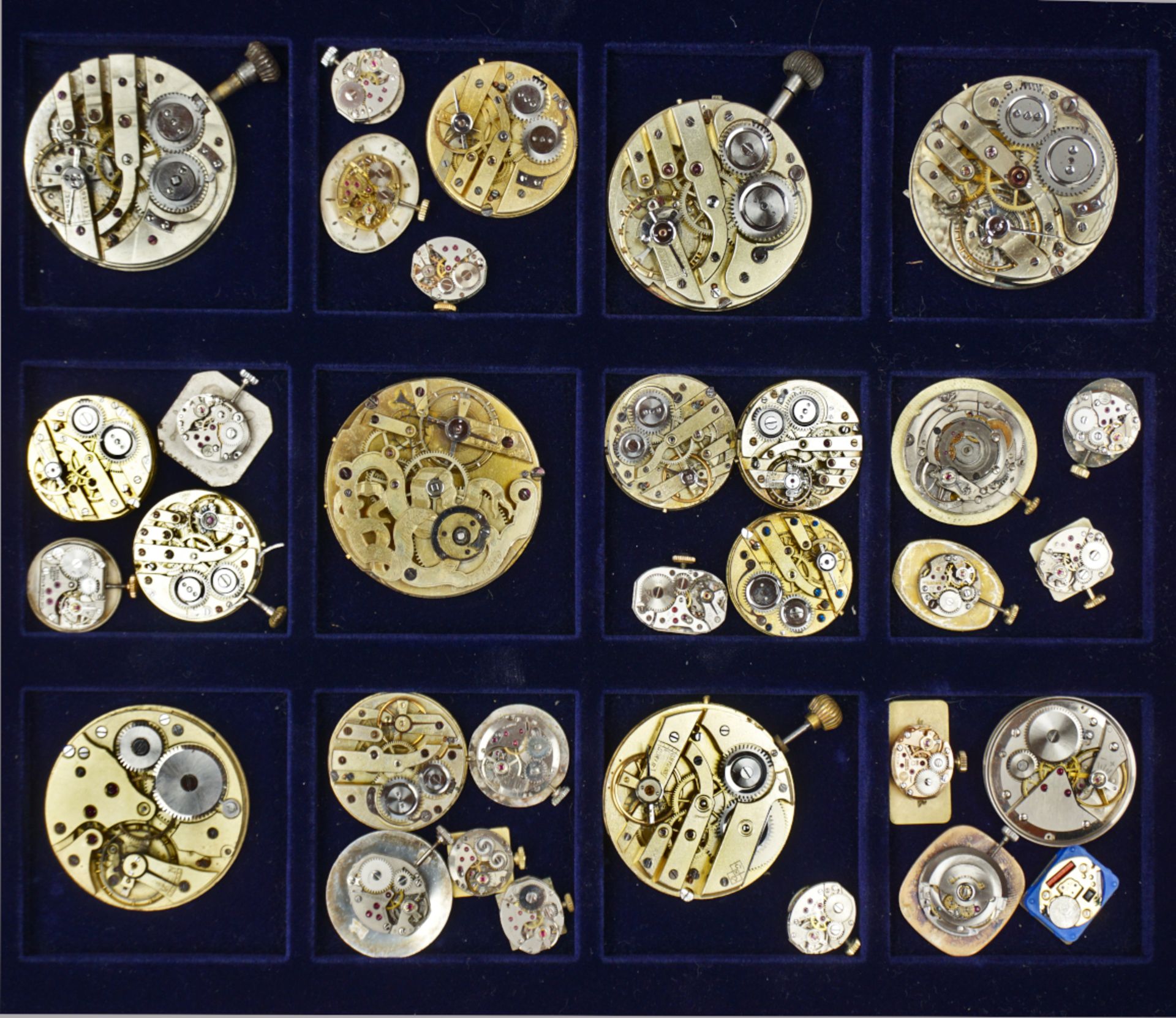 1 Konv. Taschen-/Armbanduhrwerke z.T. um 1900 - Bild 4 aus 8