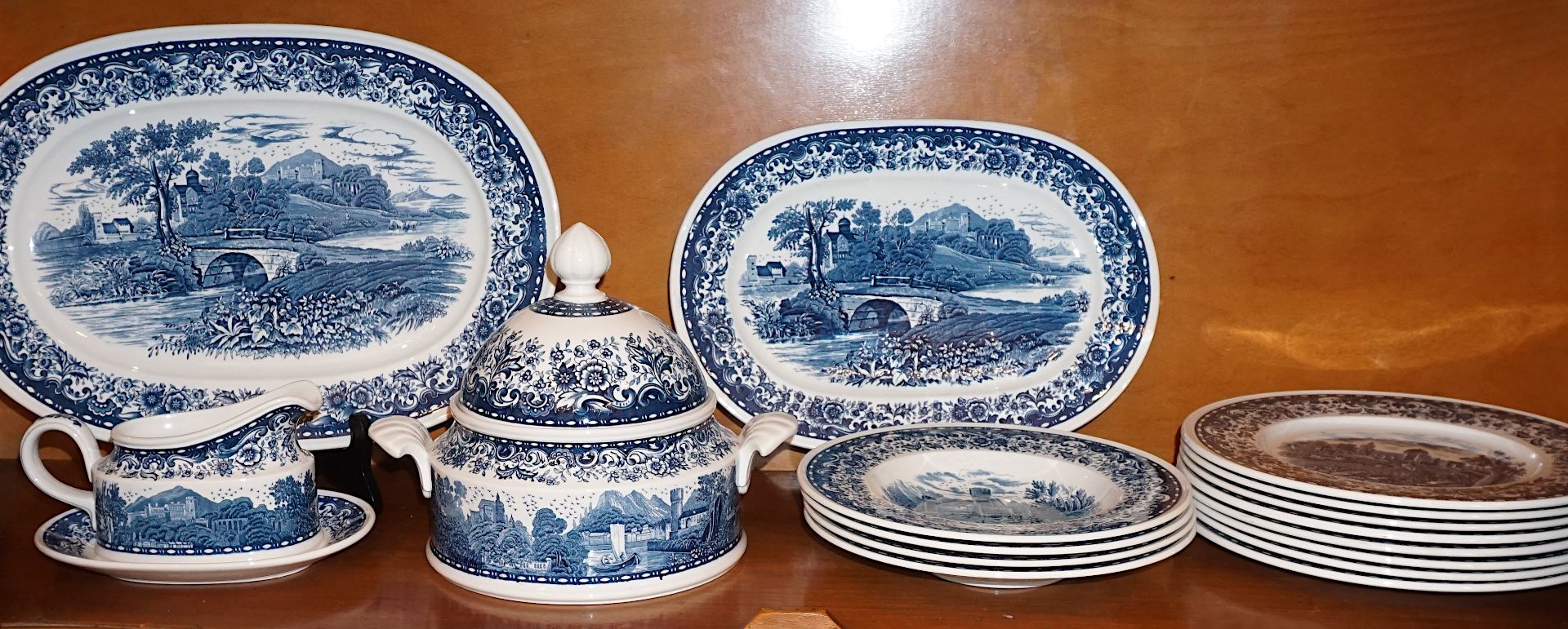 1 Speiseservice VILLEROY & BOCH "Blue Castle" - Bild 2 aus 3