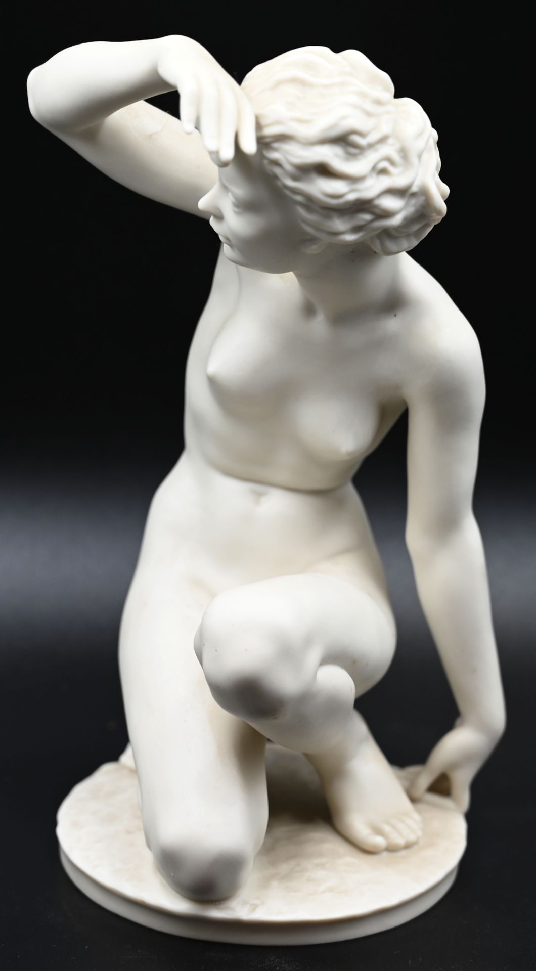 1 Figur Bisquitporzellan HUTSCHENREUTHER "Die Schauende", Entwurf Carl WERNER - Bild 2 aus 6