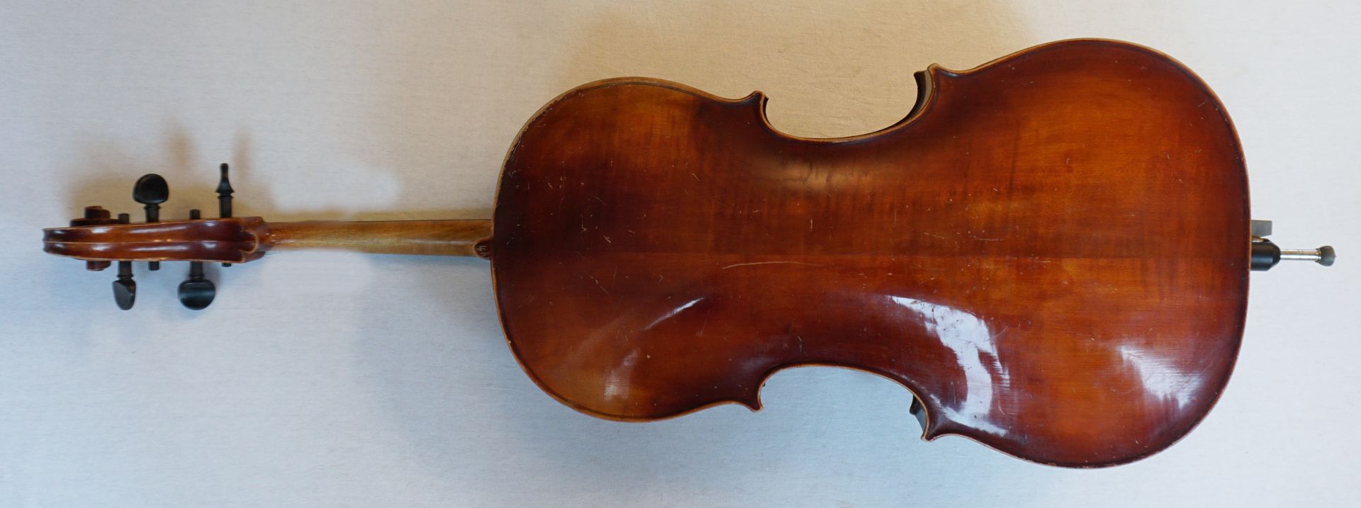 1 Cello wohl für Kinder, ca. H 115cm, Asp. - Bild 2 aus 5