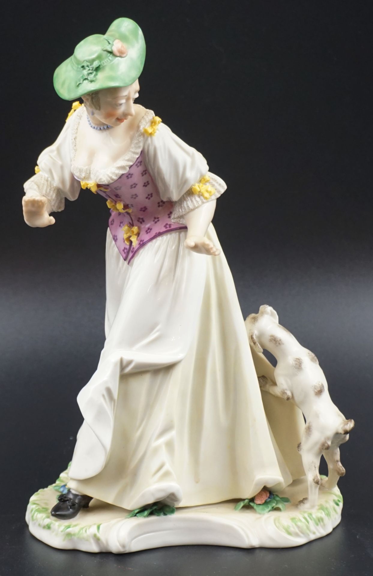 1 Porzellanfigur "Der übermütige Hund" NYMPHENBURG 20. Jh. wohl Entwurf: BUSTELLI - Bild 2 aus 6