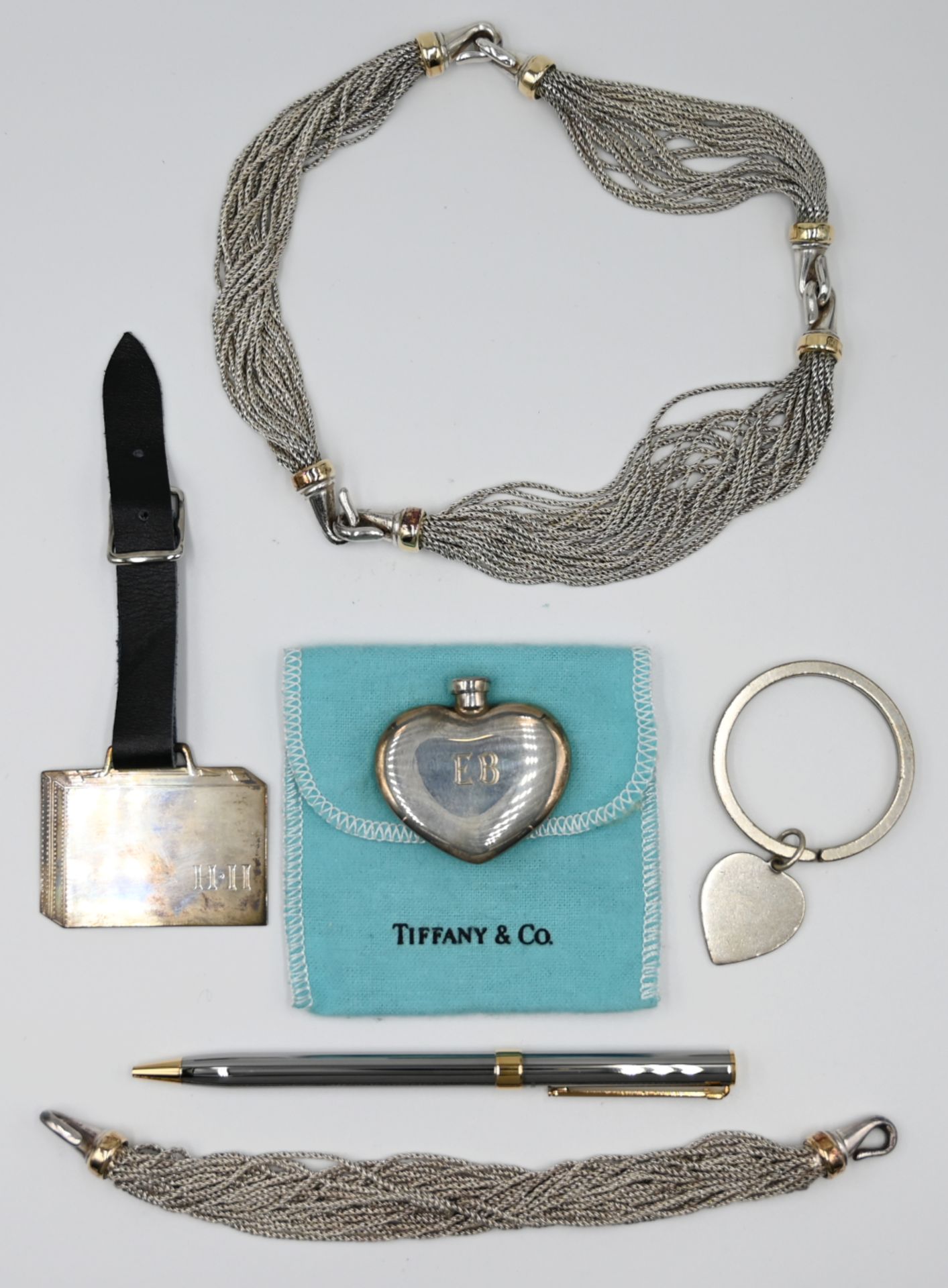 1 Konv. Schmuck/ Accessoires gestempelt "TIFFANY & Co. 925"