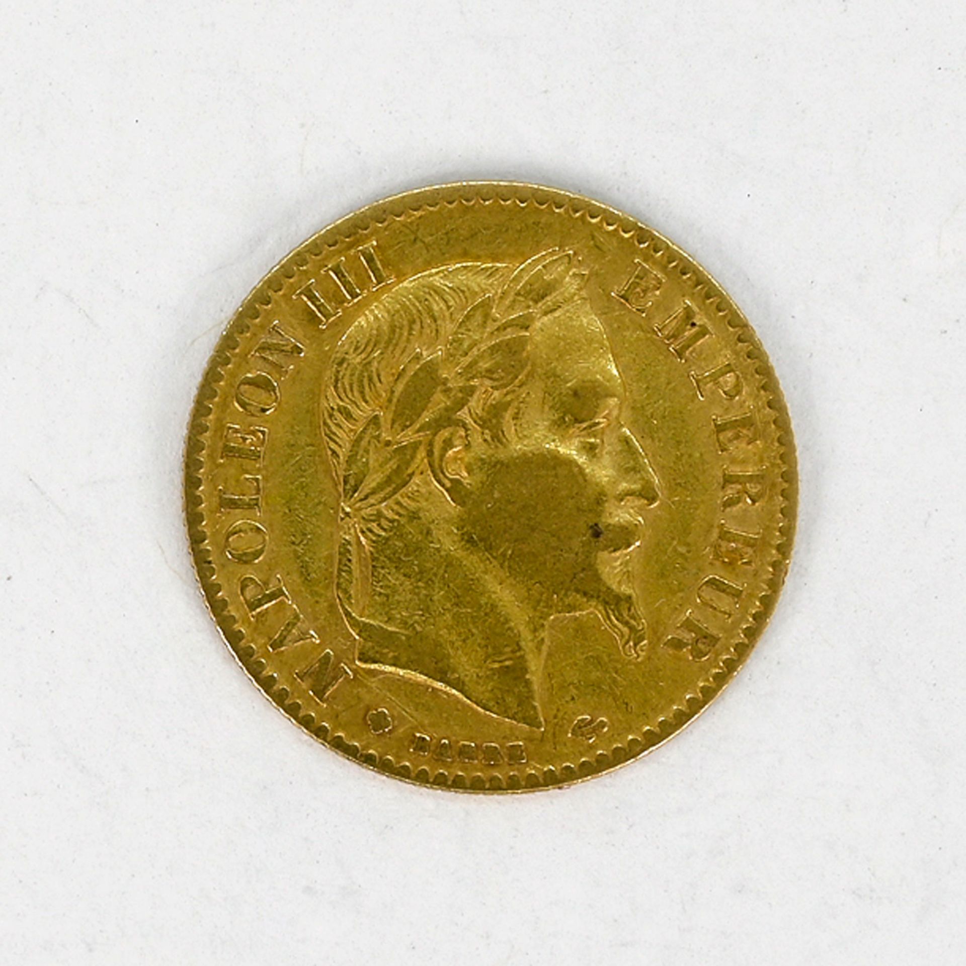 Goldmünze, Frankreich, 10 Francs