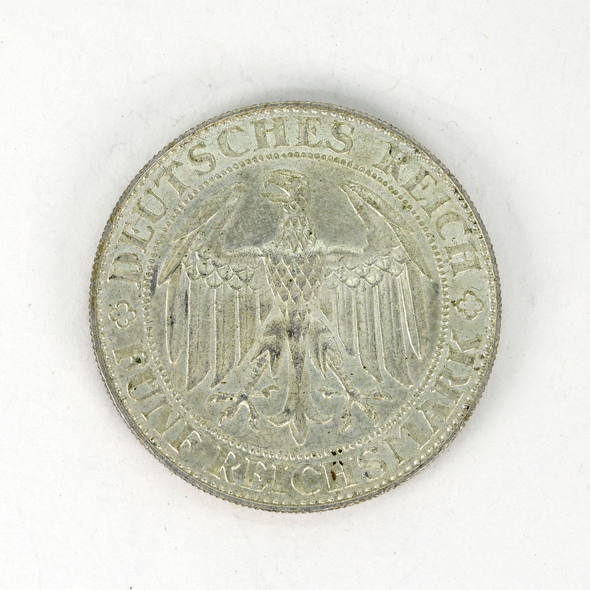 Silbermünze, Weimarer Republik, 5 Reichsmark - Image 2 of 2