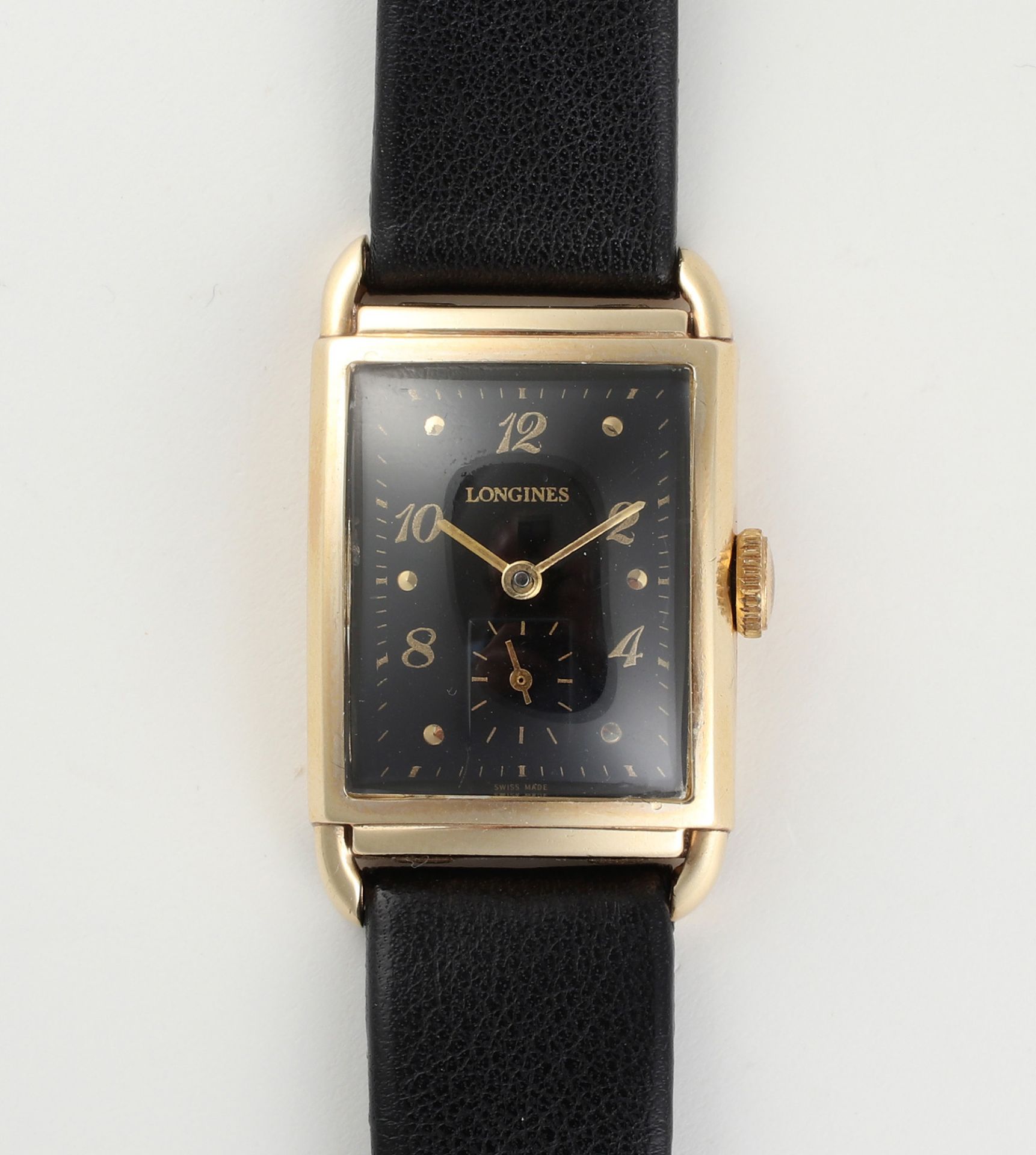 Armbanduhr, Longines, um 1940-50
