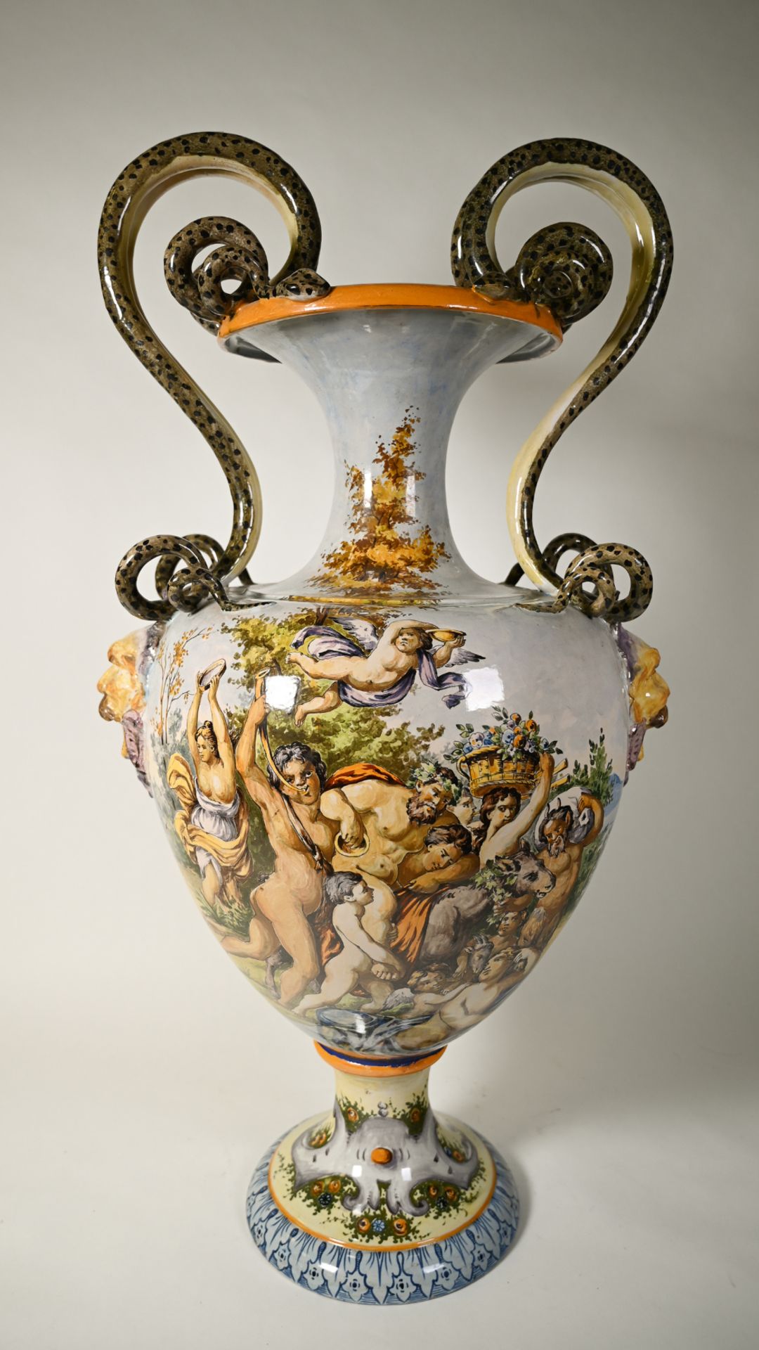 Porzellan-Bodenvase, Italien