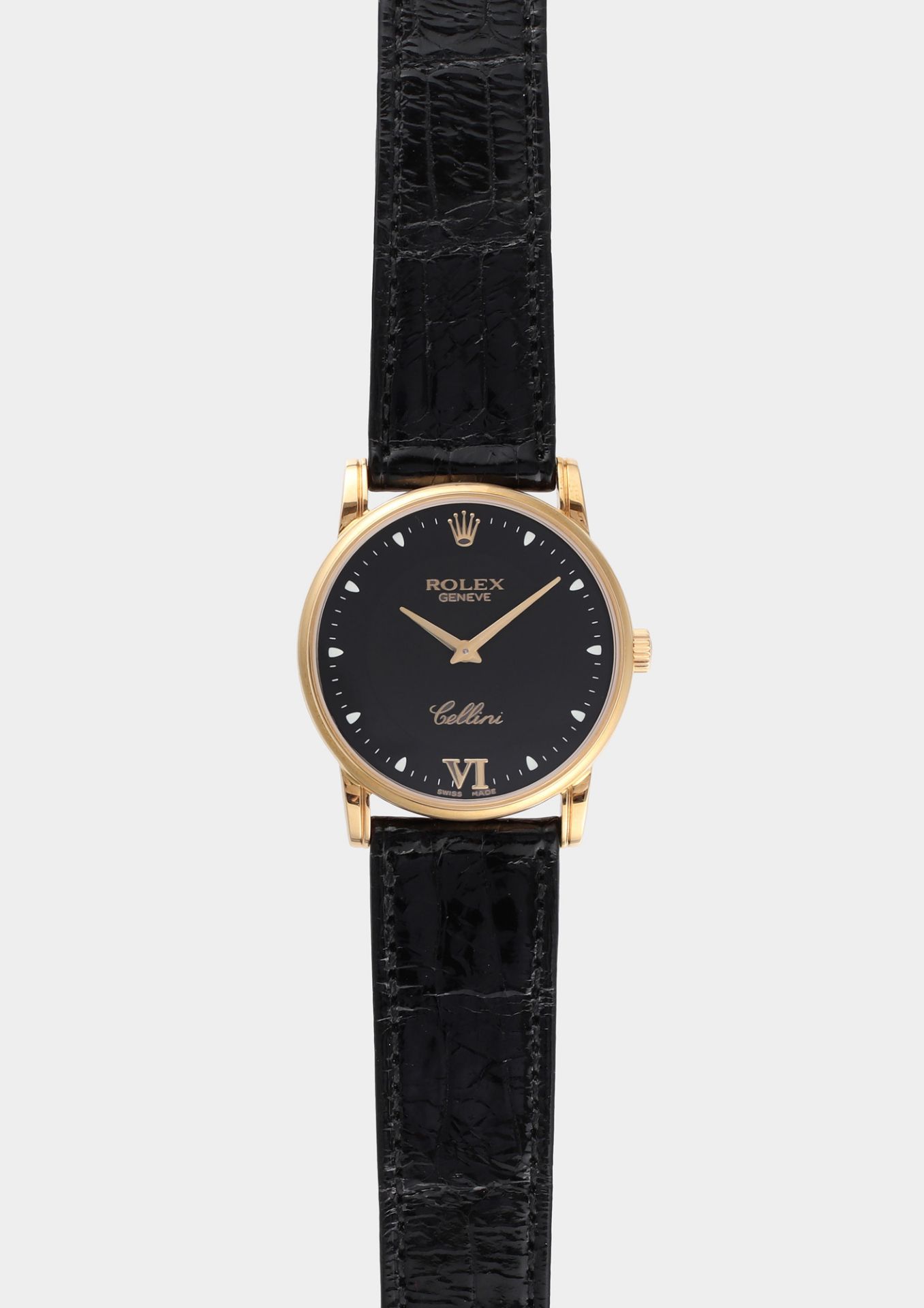 Armbanduhr, Rolex, Cellini, 750 GG