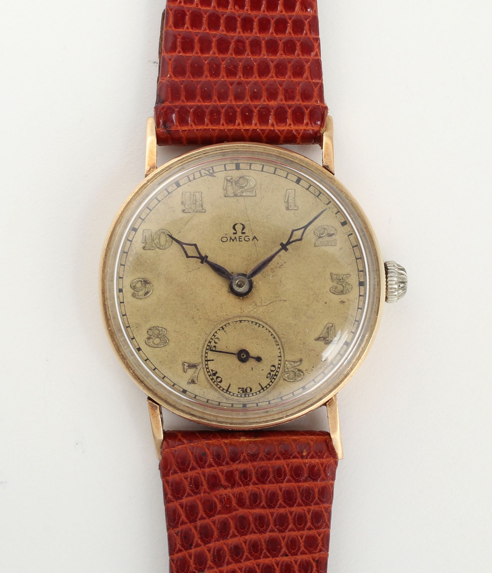 Armbanduhr, um 1950-60, Omega
