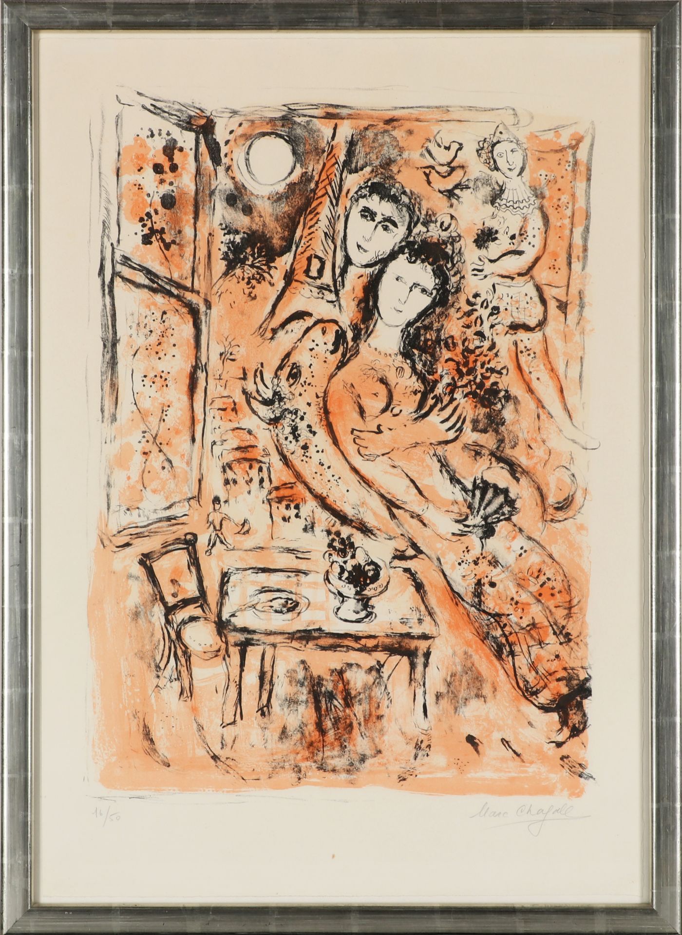 Marc Chagall, r.u.handsig.