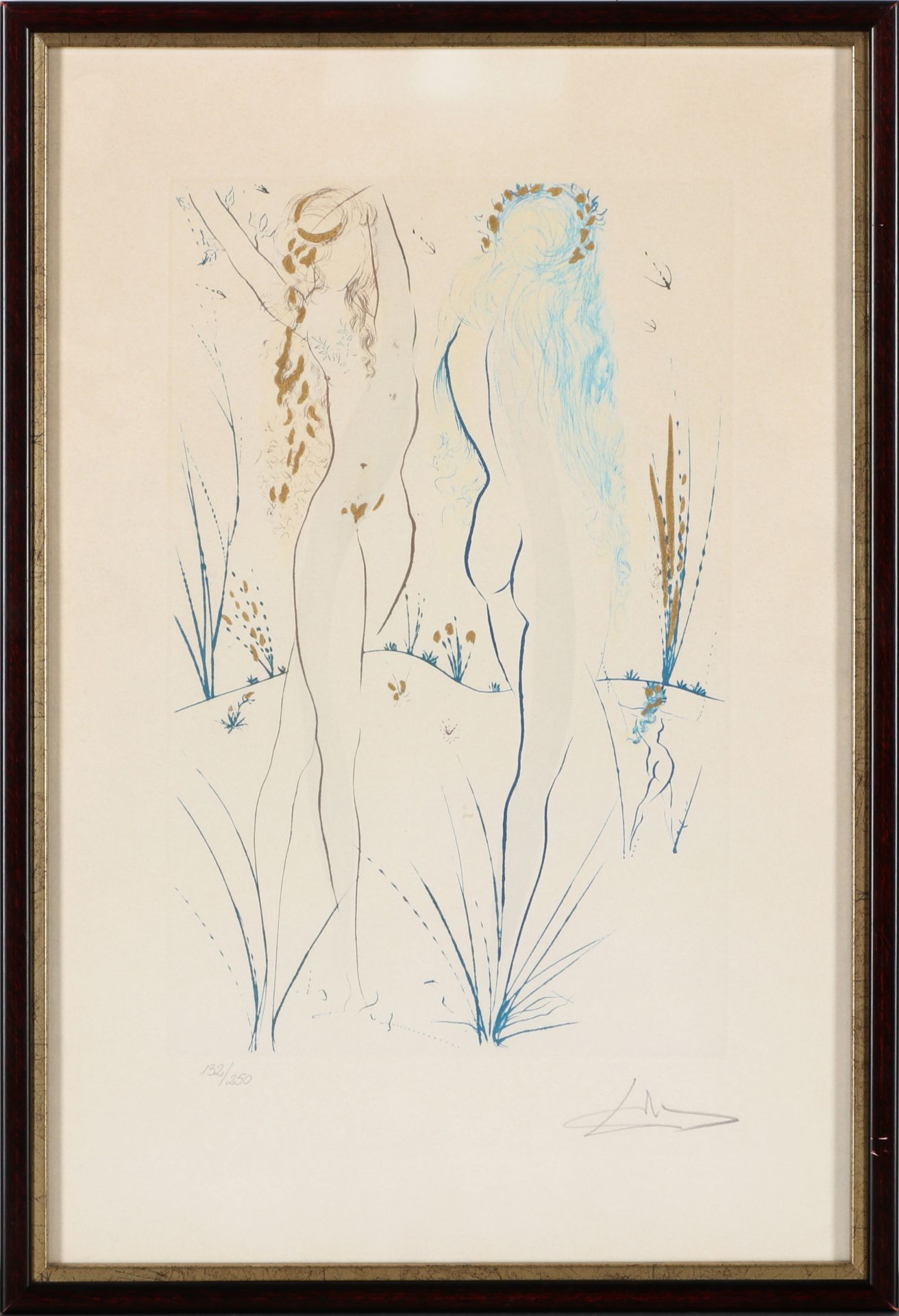 Salvador Dali, r.u.handsig.