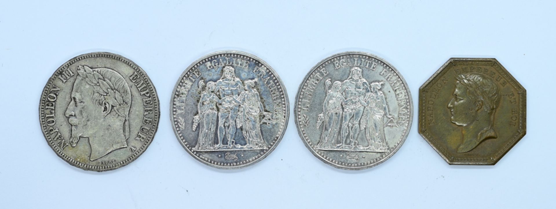 Silbermünze, Frankreich, 5 Francs