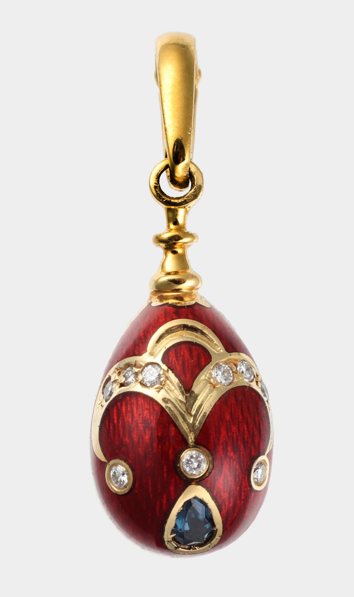 Anhänger, 750 GG, Fabergé