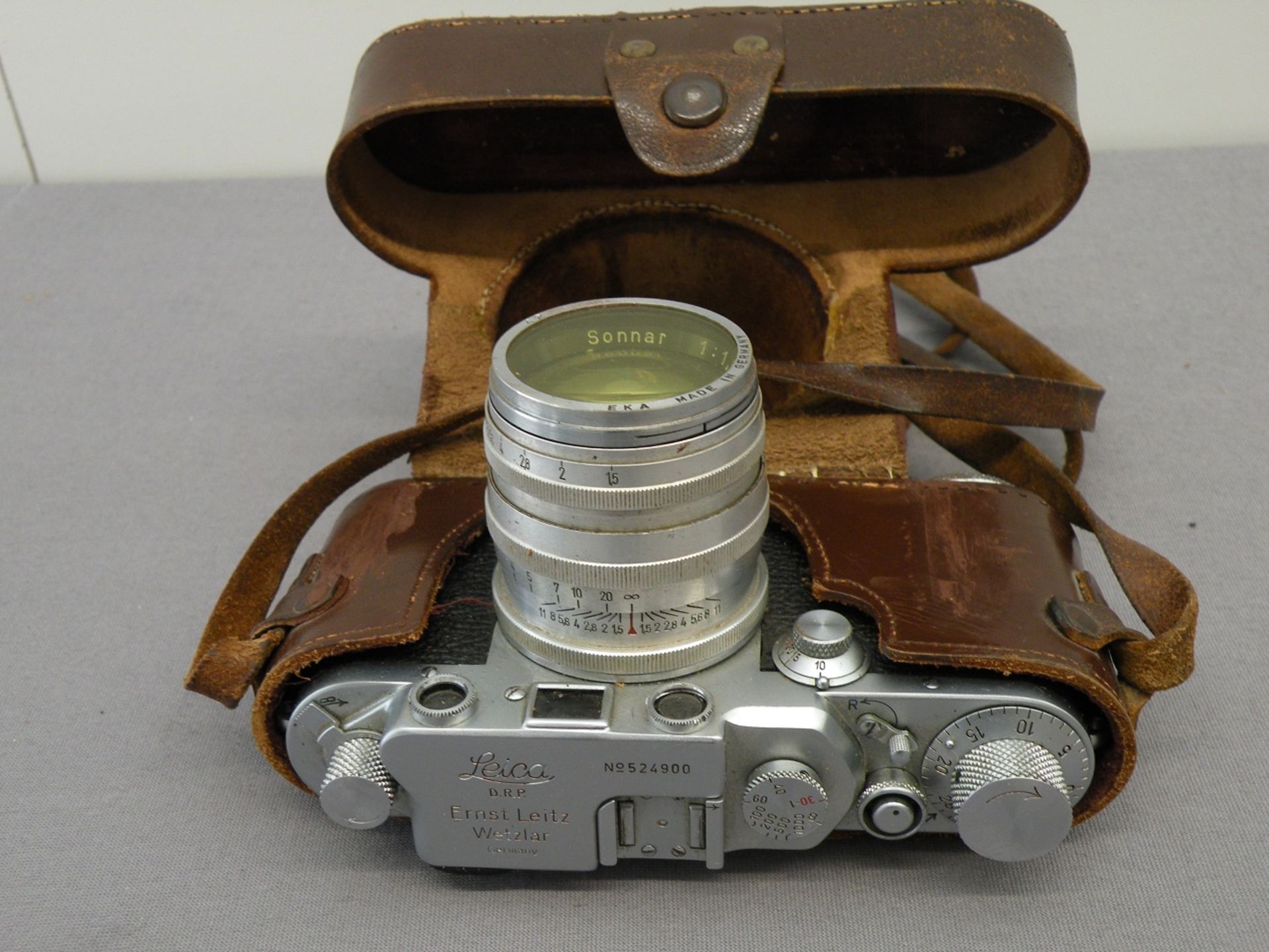 Fotoapparat Leica „Ernst Leitz Wetzlar“