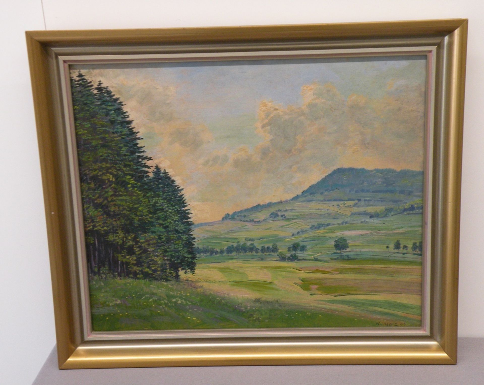 Karl Merz, 1890-1970, Ölgemälde