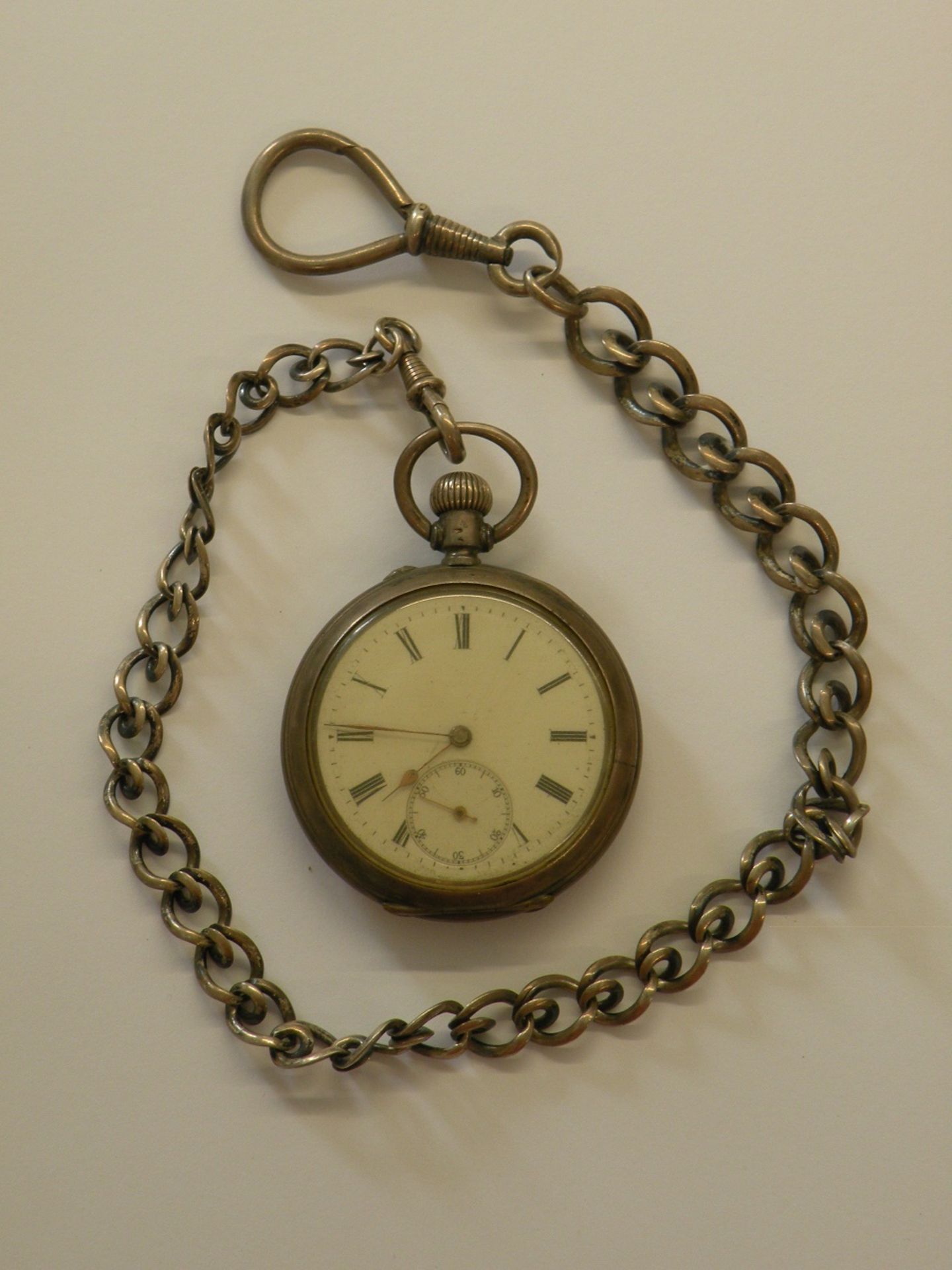 Taschenuhr mit Kette