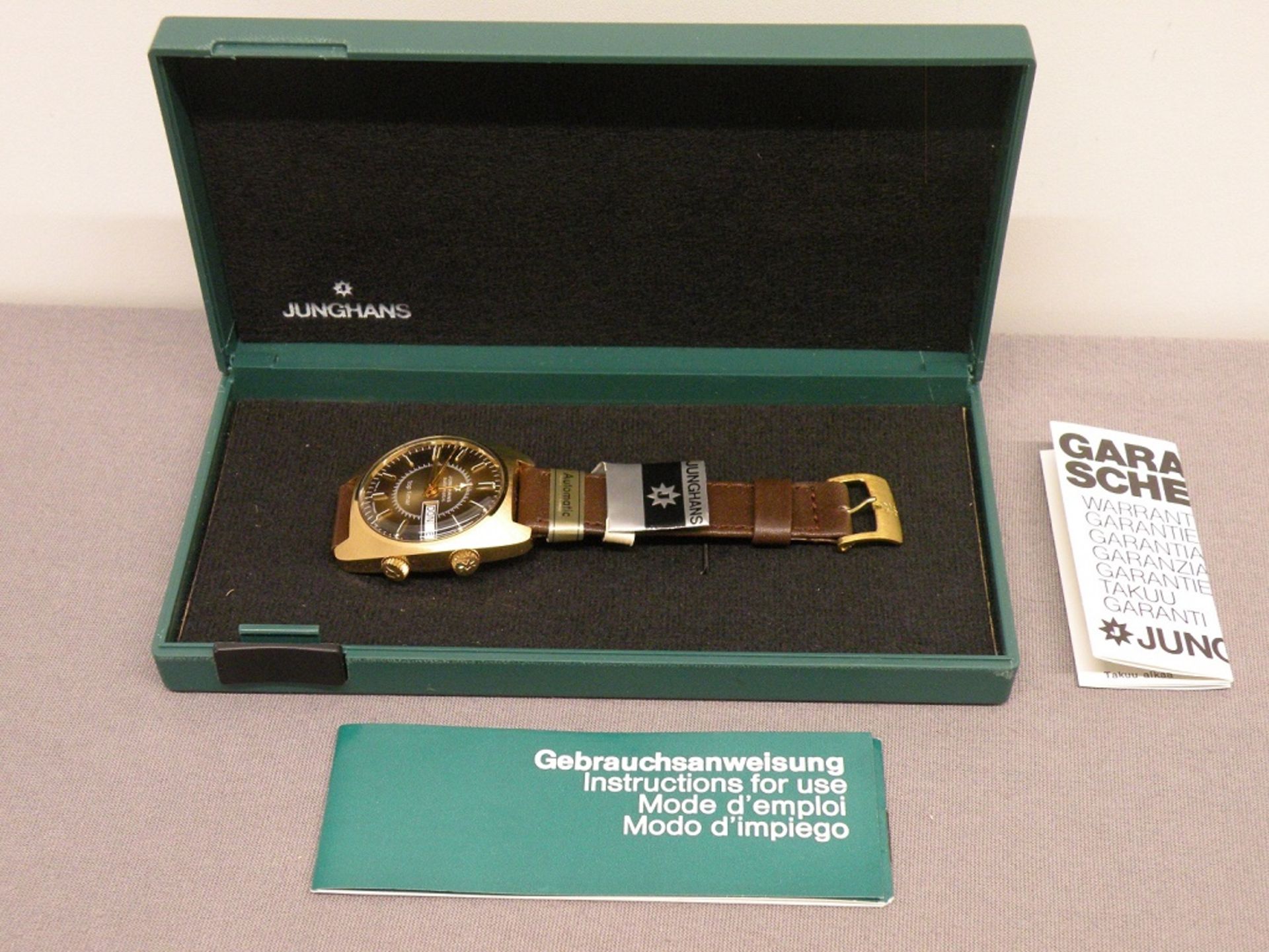 Herrenarmbanduhr Junghans „Toptimer“, Automatic