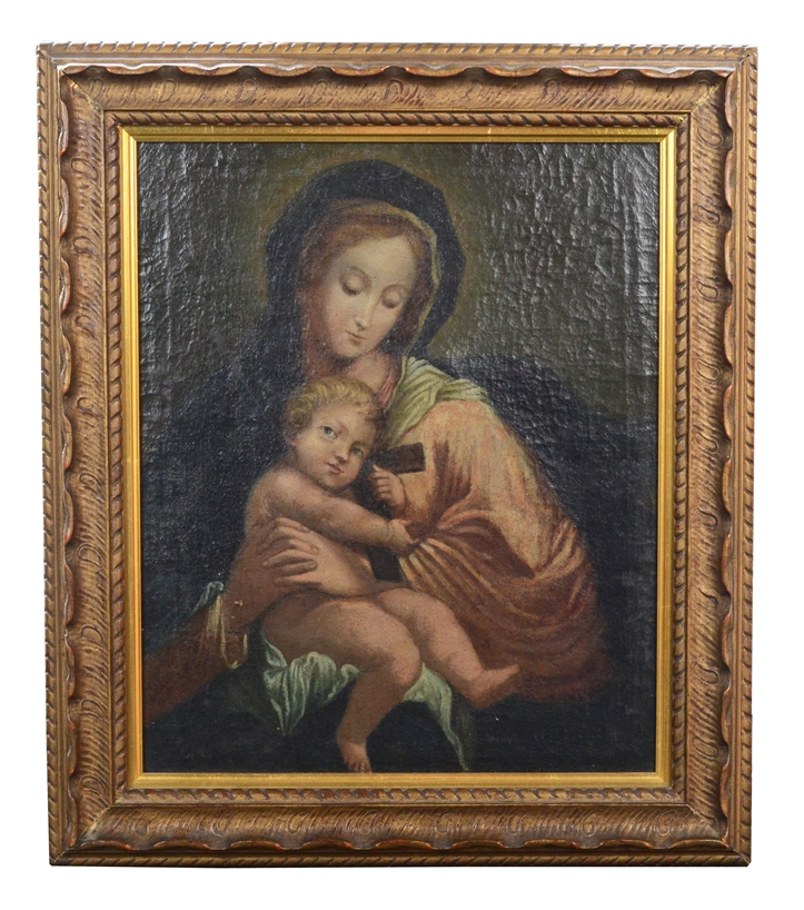 Künstler des 18./19. Jahrhunderts, nach Antonio da Correggio (1489 - 1534) "Madonna della Scala",