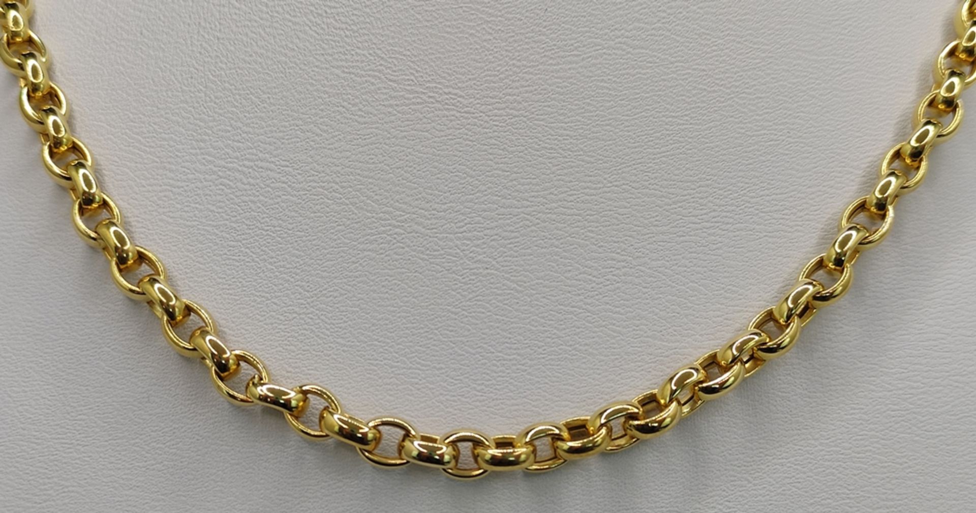 Ankerkette, breit, 585/14K Gelbgold, 15,5g, Länge 40cmAnchor chain, wide, 585/14K yellow gold, 15,
