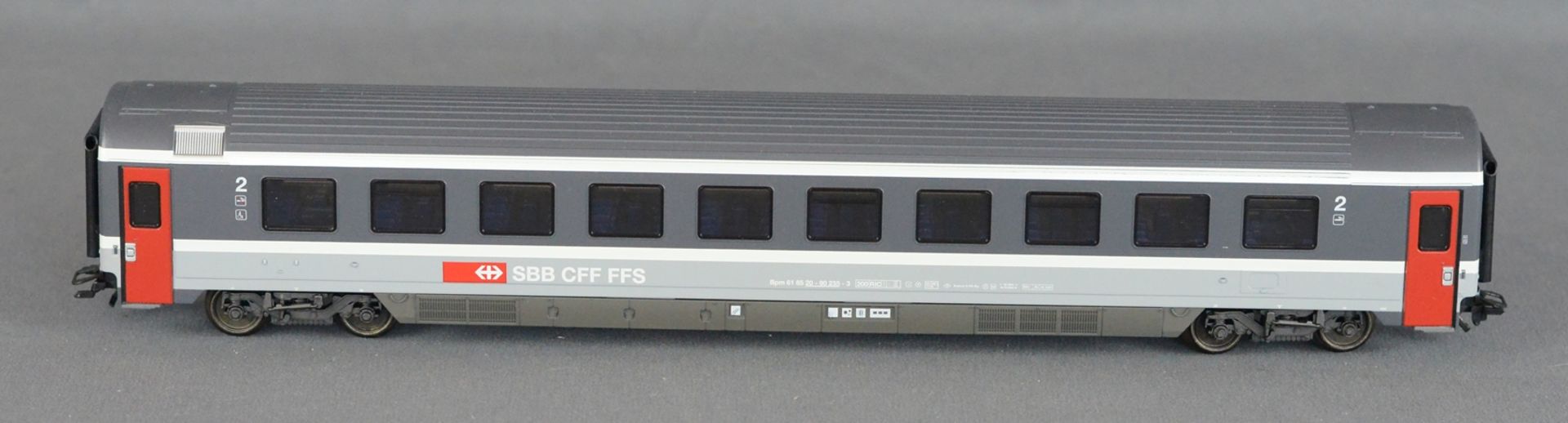 Märklin H0 4367 Wagenset Eurocity SBB, unbespielt und in OriginalverpackungMärklin H0 4367 wagon set - Image 5 of 6