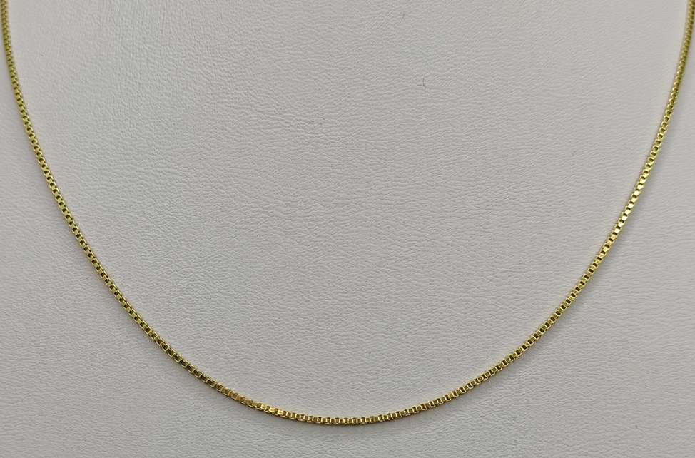 Kette, fein, 585/14K Gelbgold, 3,25g, Länge 40cmChain, fine, 585/14K yellow gold, 3,25g, length