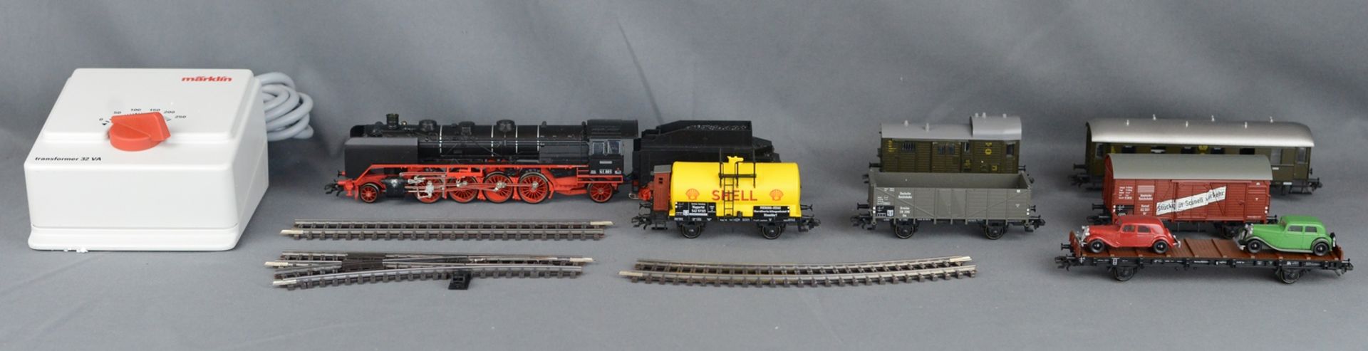 Märklin Artikel Delta 2995 Jubiläumspackung "60 Jahre H0", bestehend aus einer Güterzuglokomotive - Image 2 of 7