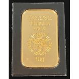 10 Gramm Heraeus Goldbarren in Blister, 999.9/1000 Feingold10 gram Heraeus gold bar in blister,