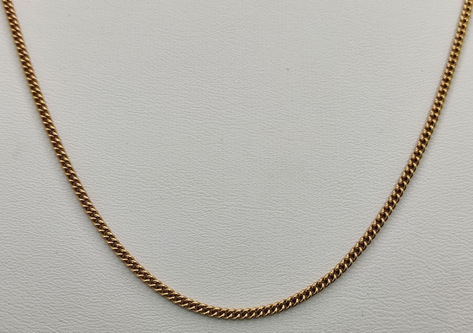 Zwei Ketten, fein, 333/8K Rotgold, 6,2g, Länge 41cm und 50cmTwo chains, fine, 333/8K rose gold, 6, - Image 3 of 5