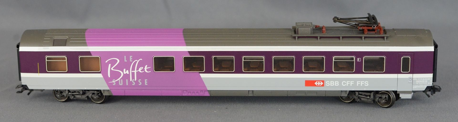 Märklin H0 4367 Wagenset Eurocity SBB, unbespielt und in OriginalverpackungMärklin H0 4367 wagon set - Image 3 of 6