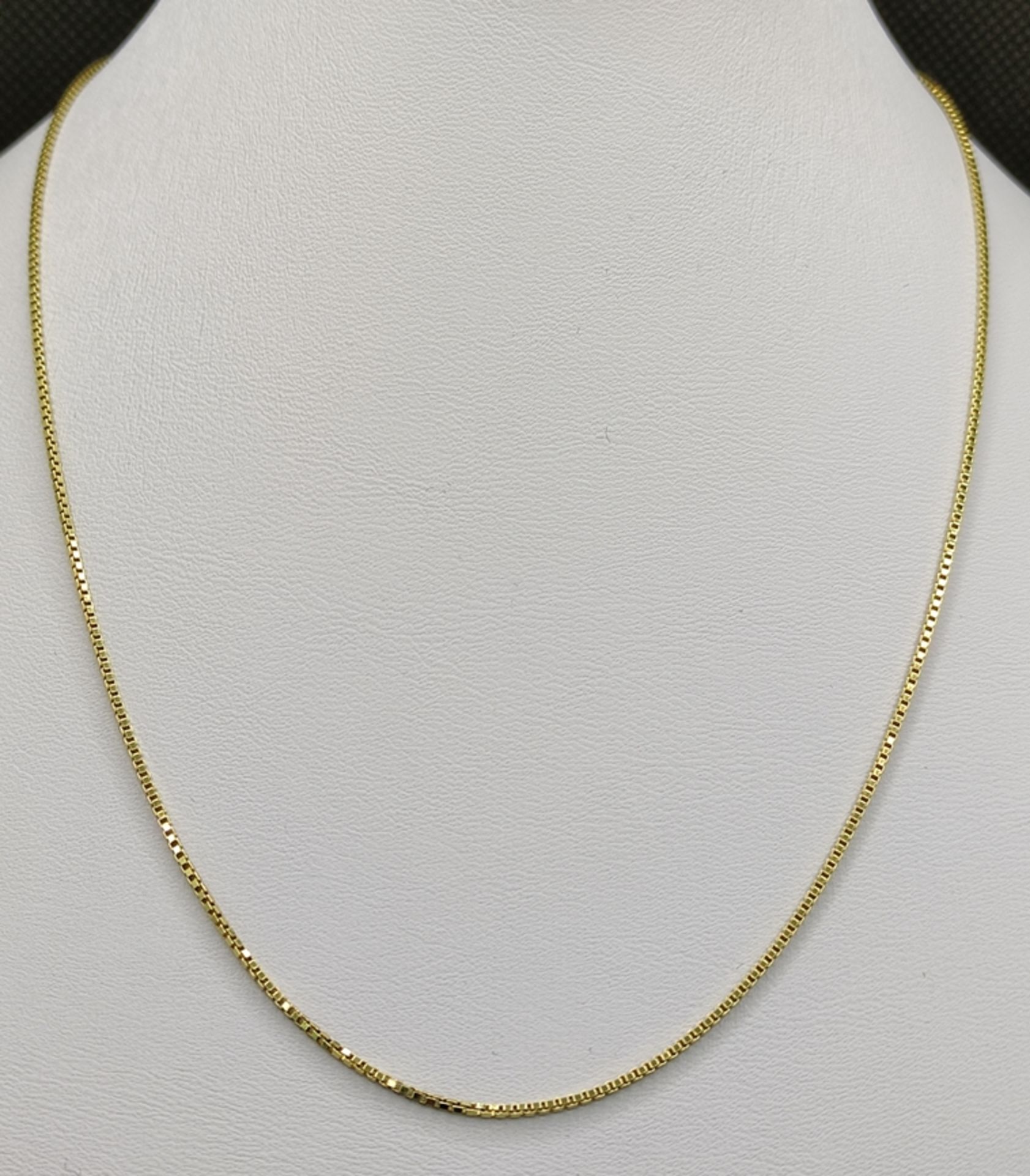 Kette, fein, 585/14K Gelbgold, 3,25g, Länge 40cmChain, fine, 585/14K yellow gold, 3,25g, length - Image 2 of 3